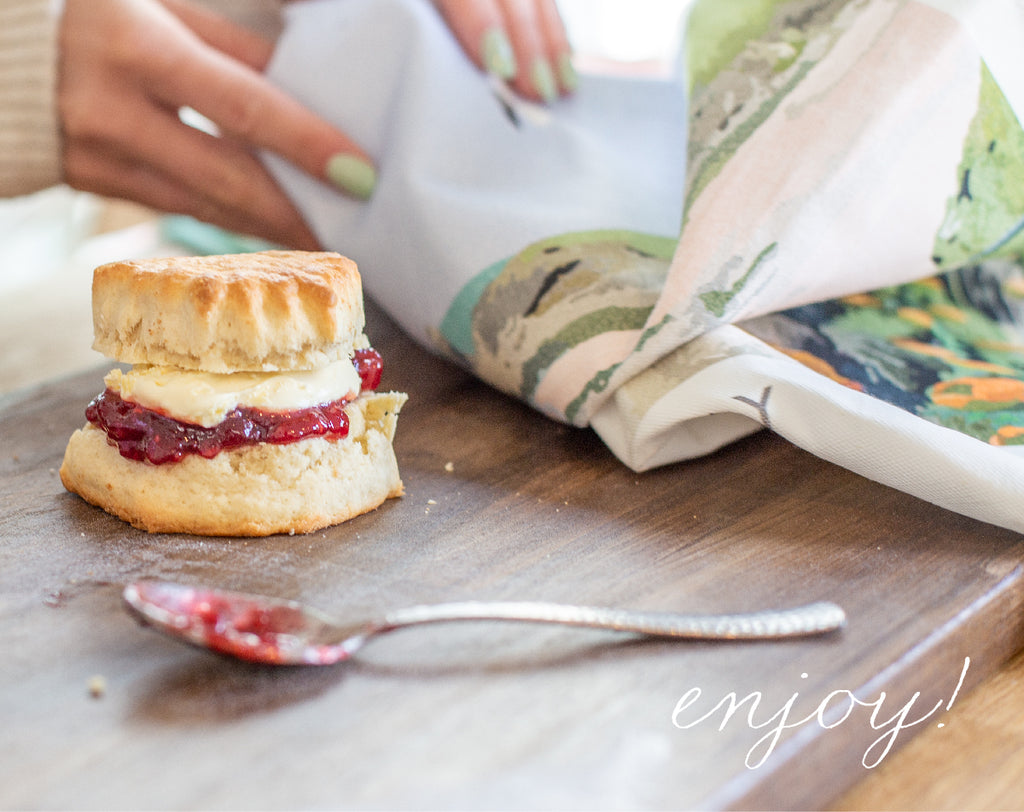 Scone Cornish cream tea recipe