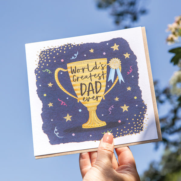 worlds greatest dad card