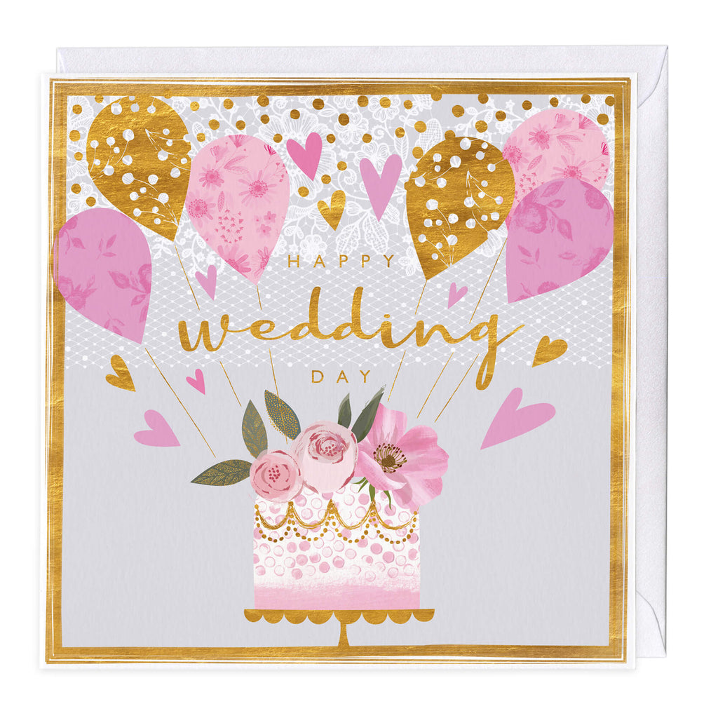 Happy Wedding Day Card Whistlefish