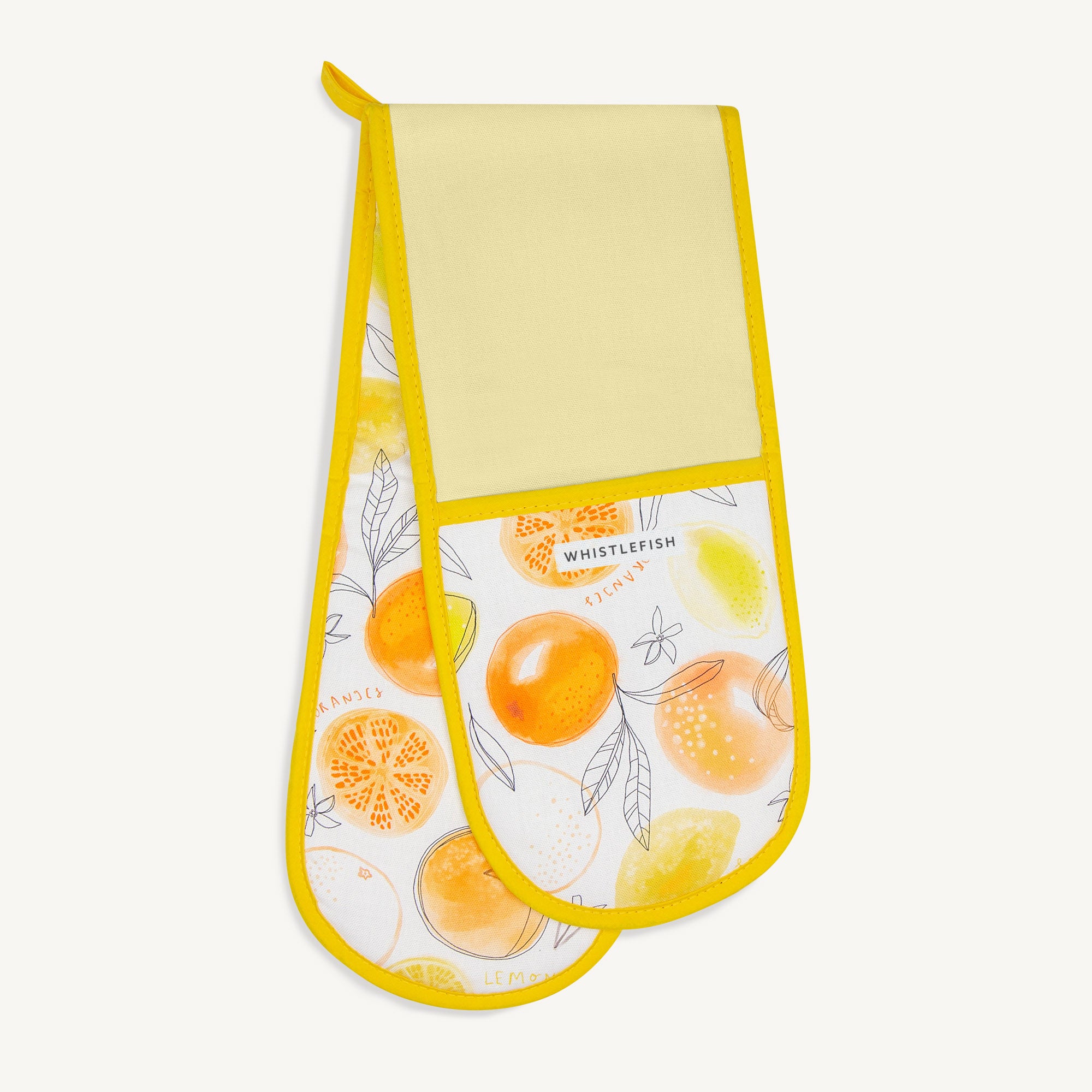 Whistlefish Oranges and lemons oven glove