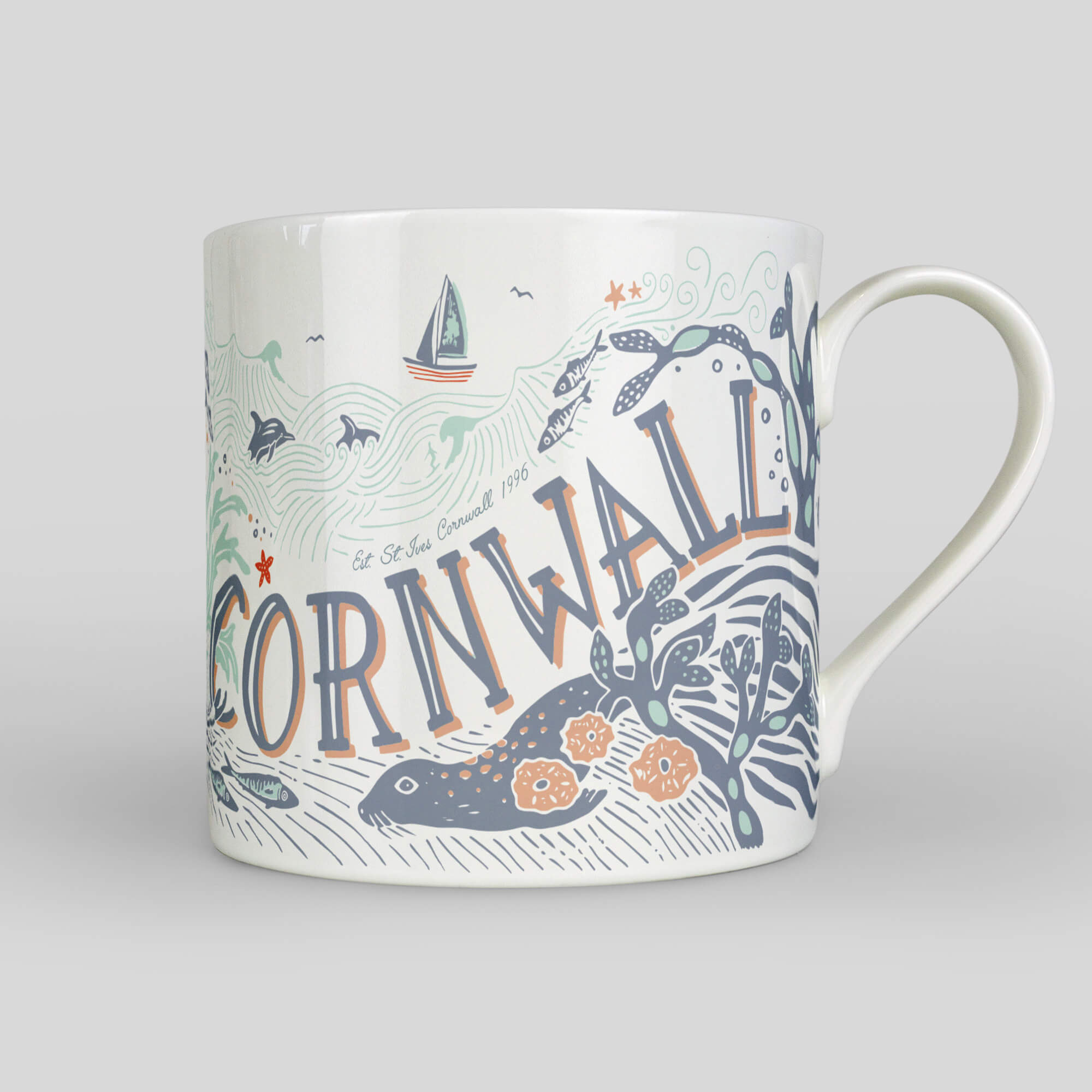 An image of CO06MU Cornwall Mug Whistlefish
