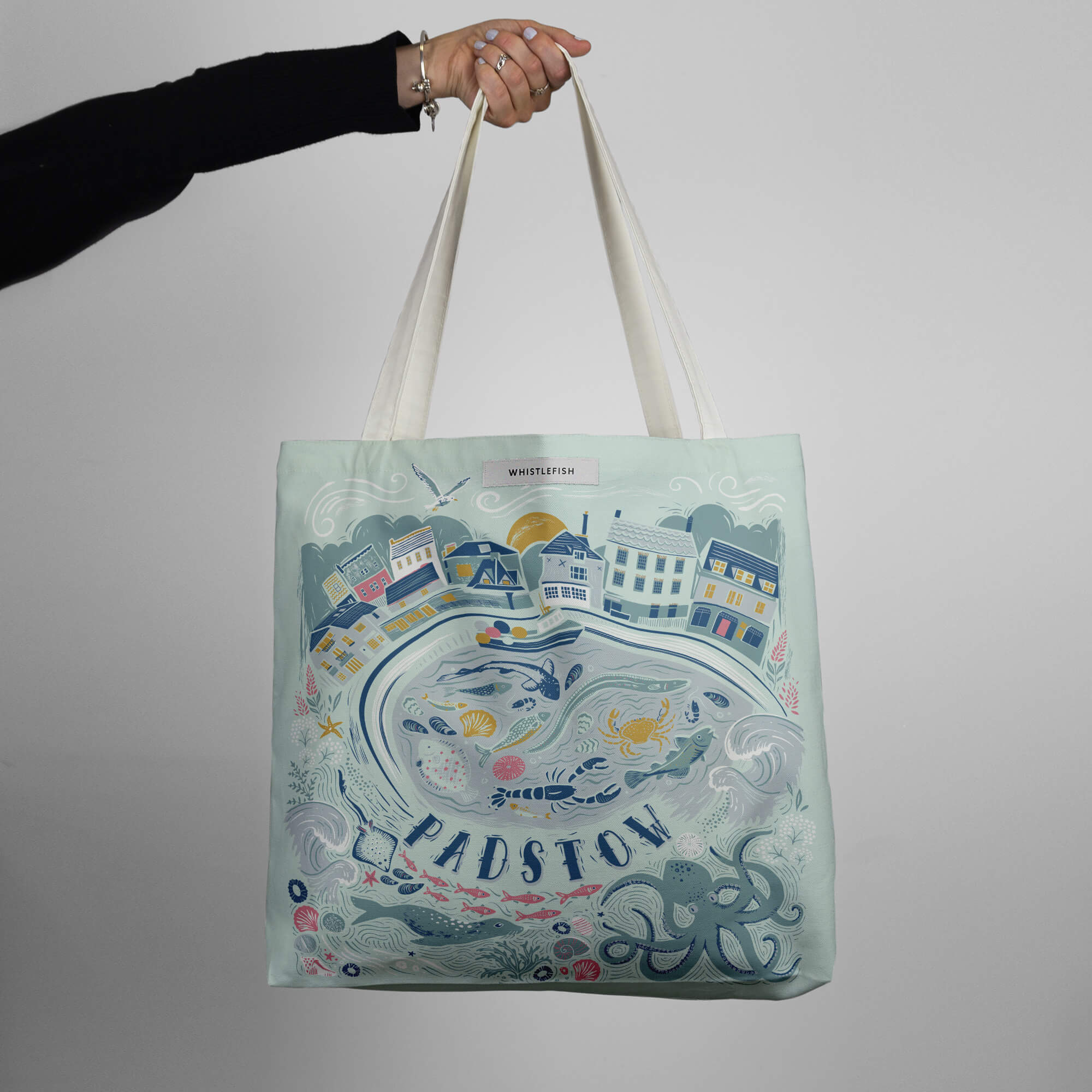 An image of Padstow Tote Bag Whistlefish