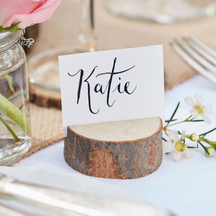 An image of Wooden Place Card Holder Whistlefish