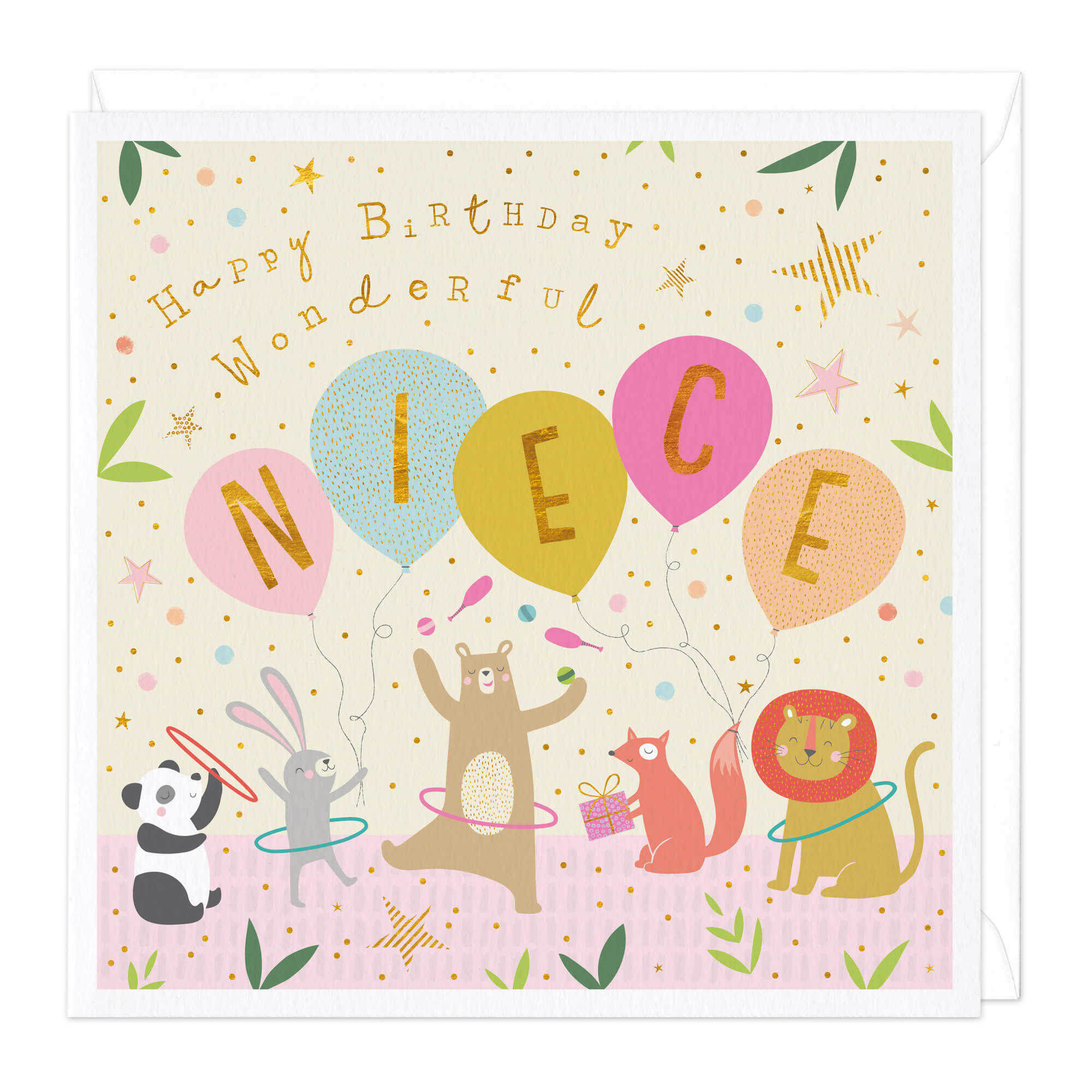 An image of Wonderful Niece Birthday Card Whistlefish