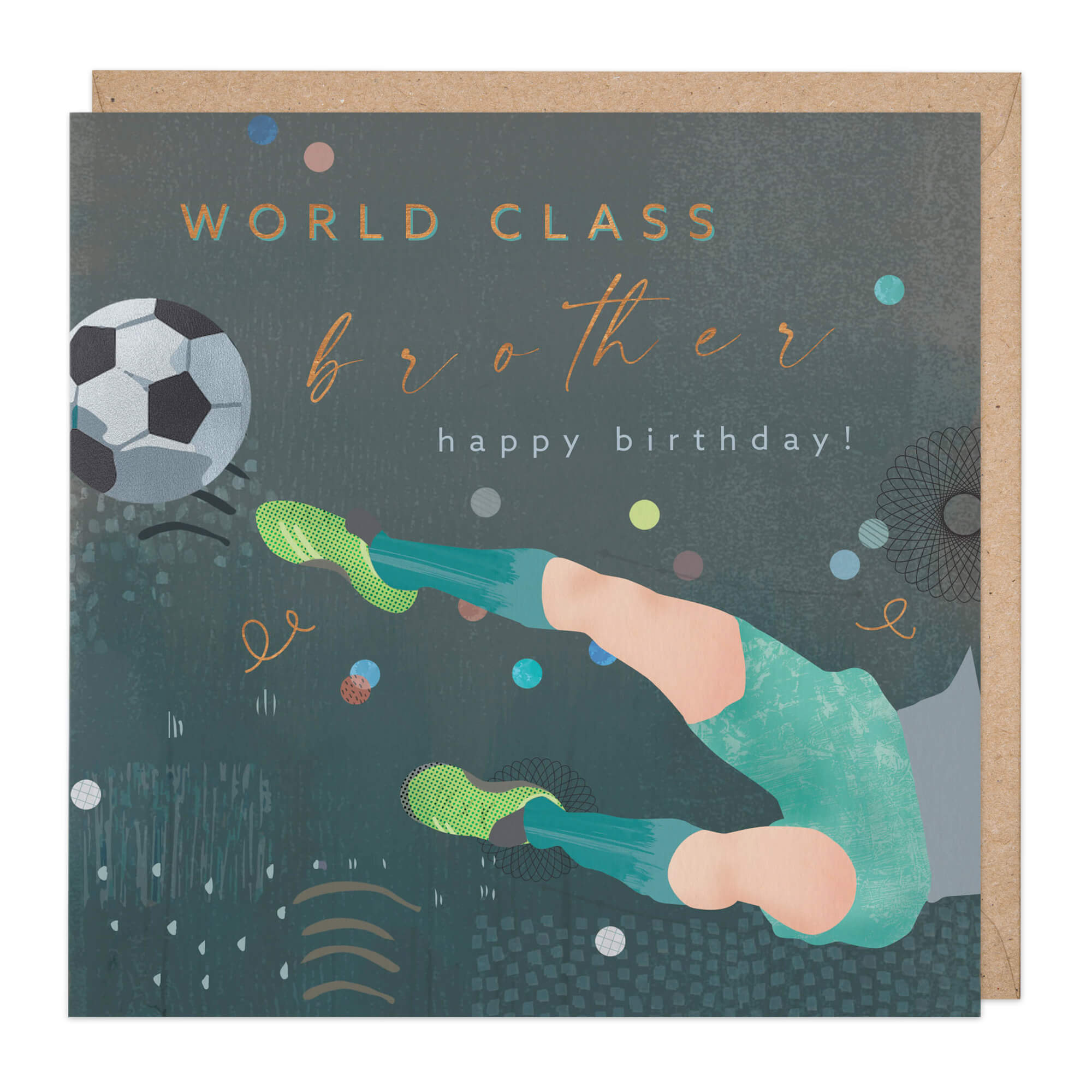 An image of World Class Brother Birthday Card Whistlefish