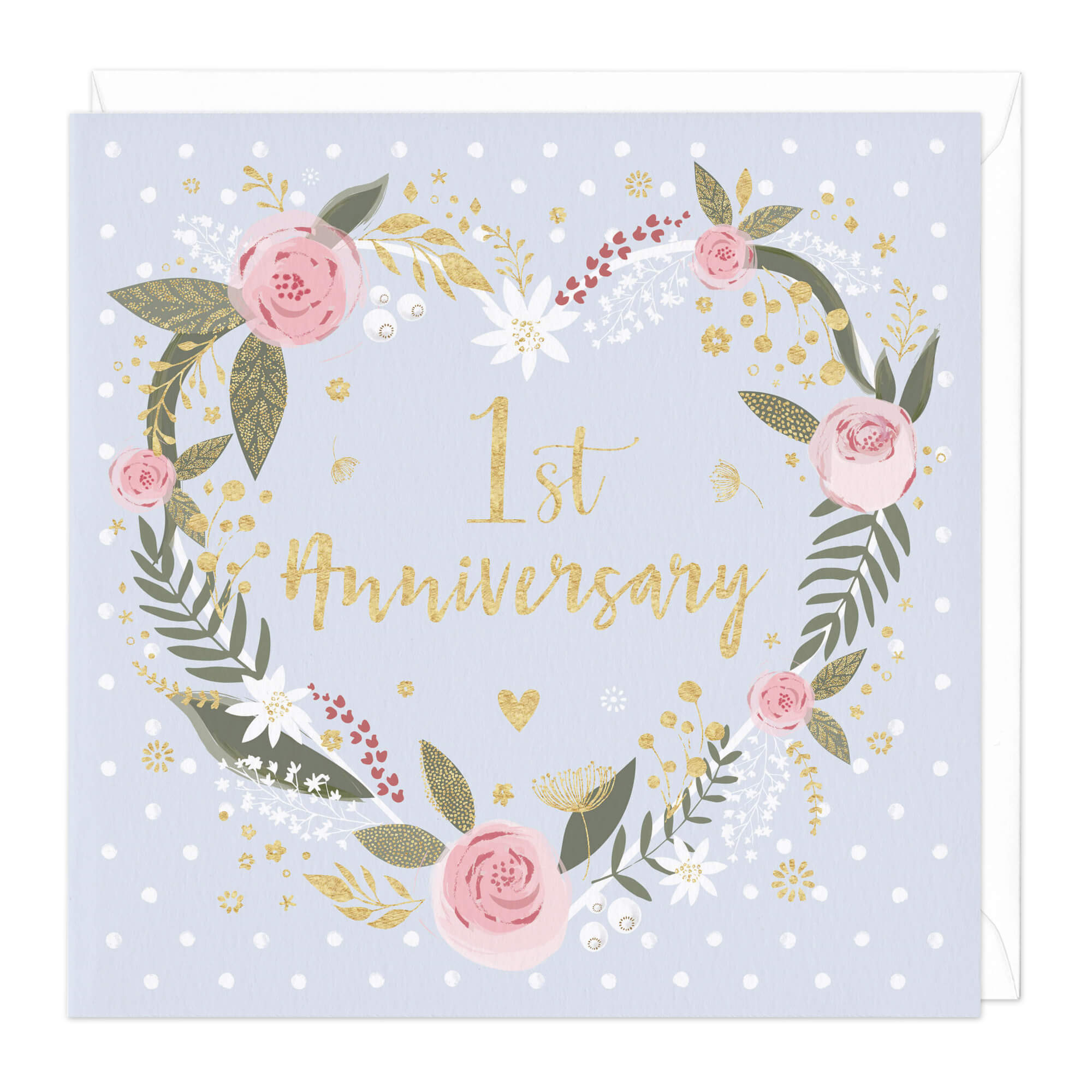 An image of 1st Anniversary Card Whistlefish