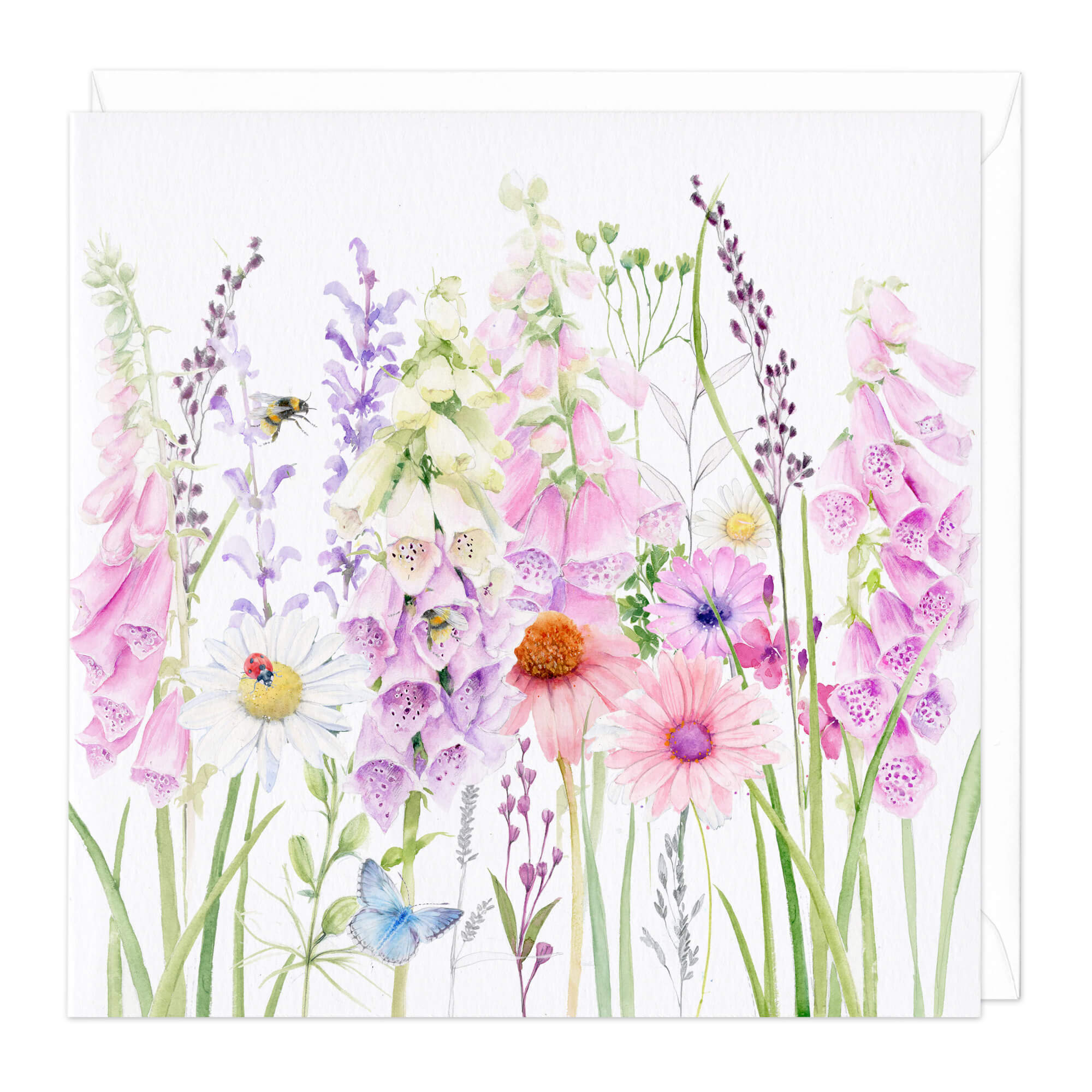 An image of Foxgloves Art Card Whistlefish