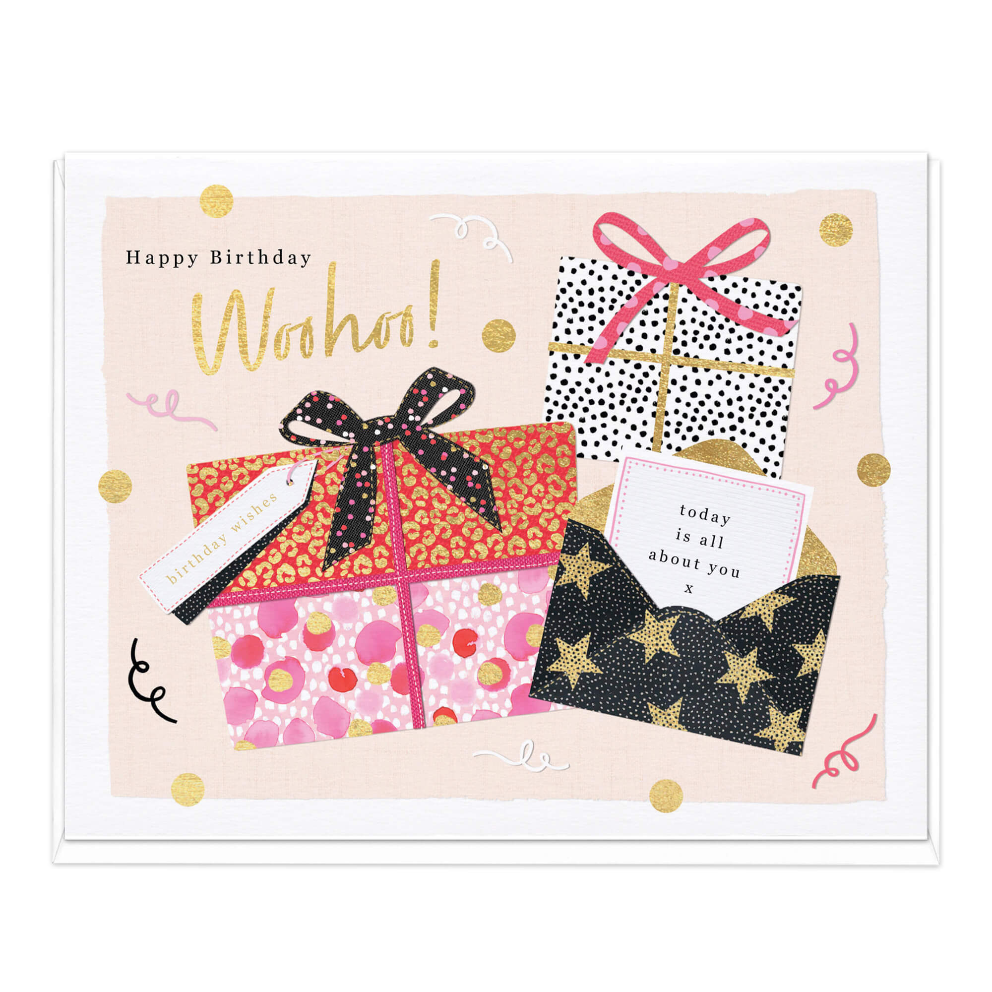 An image of Woohoo Birthday Wishes Card Whistlefish