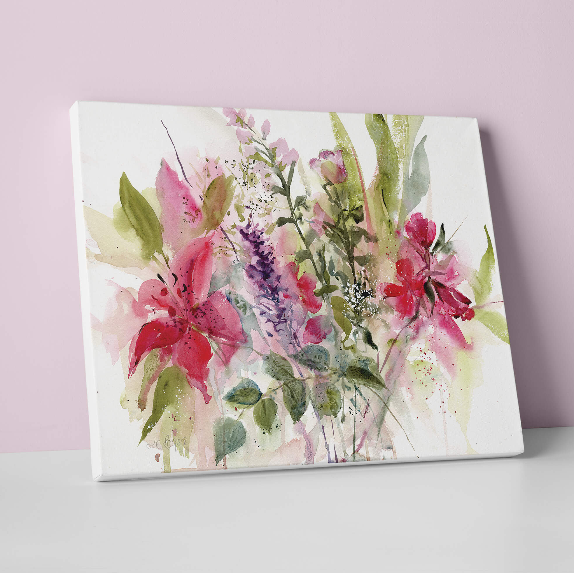 An image of Florals Canvas Whistlefish