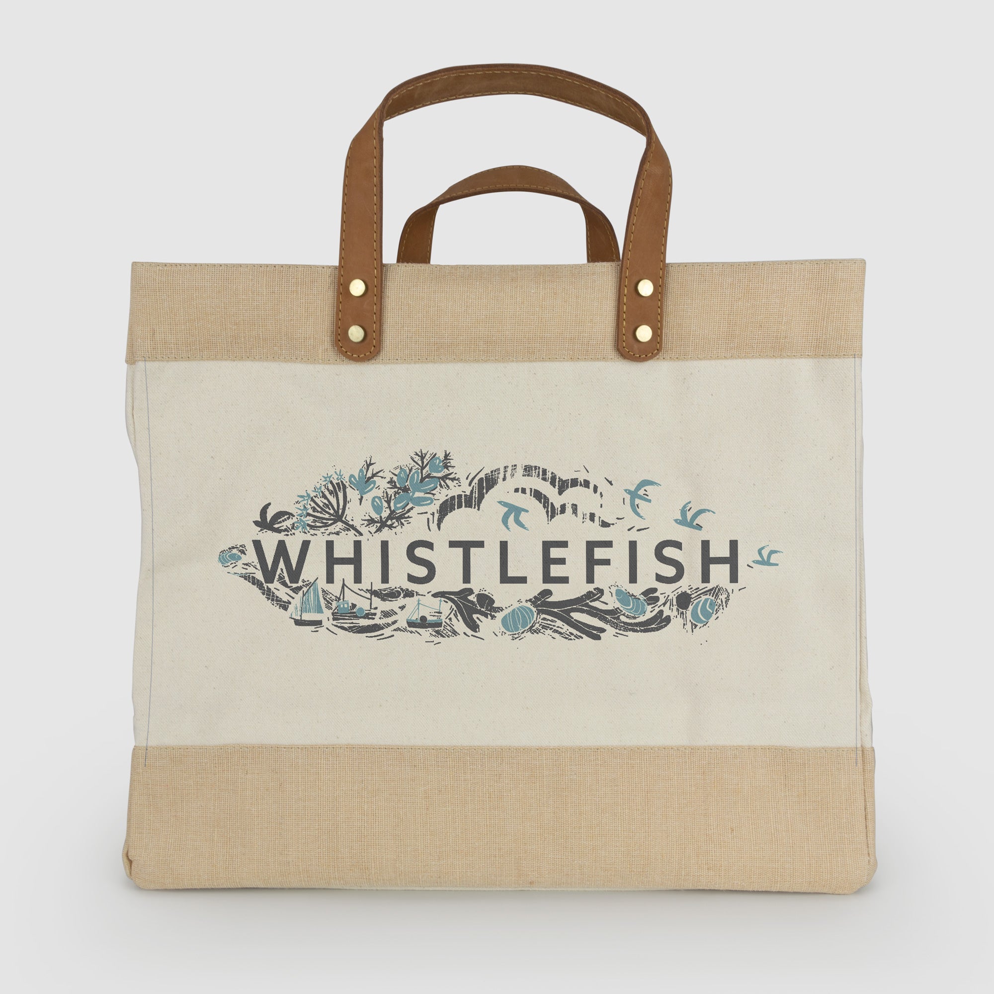 The Luxury Jute Bag by Whistlefish
