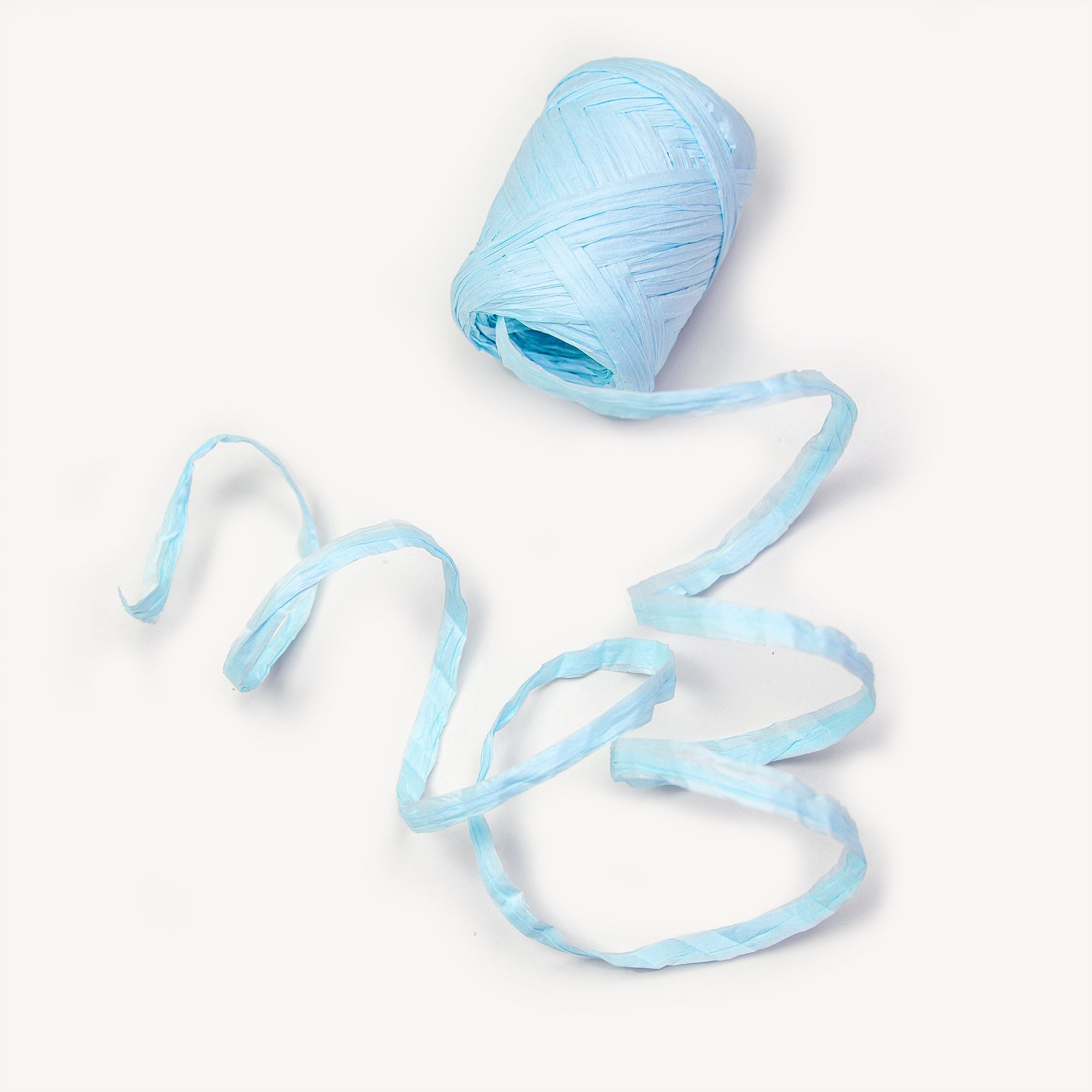 An image of Paper Raffia Baby Blue Whistlefish