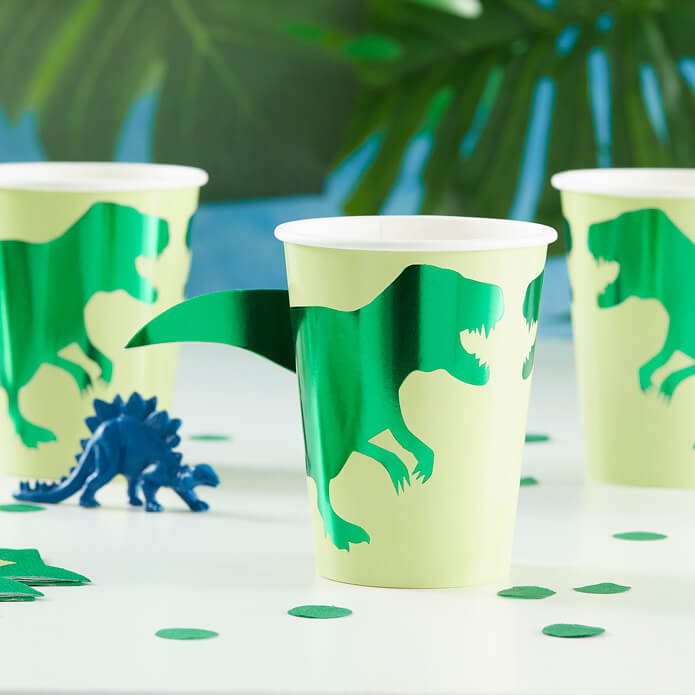 An image of Paper Dinosaur Cups Whistlefish