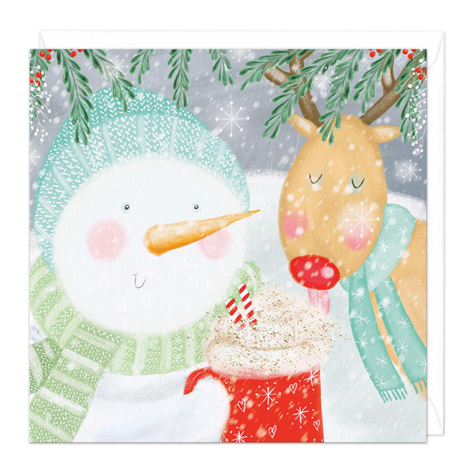 An image of Festive Friends Christmas Card Whistlefish