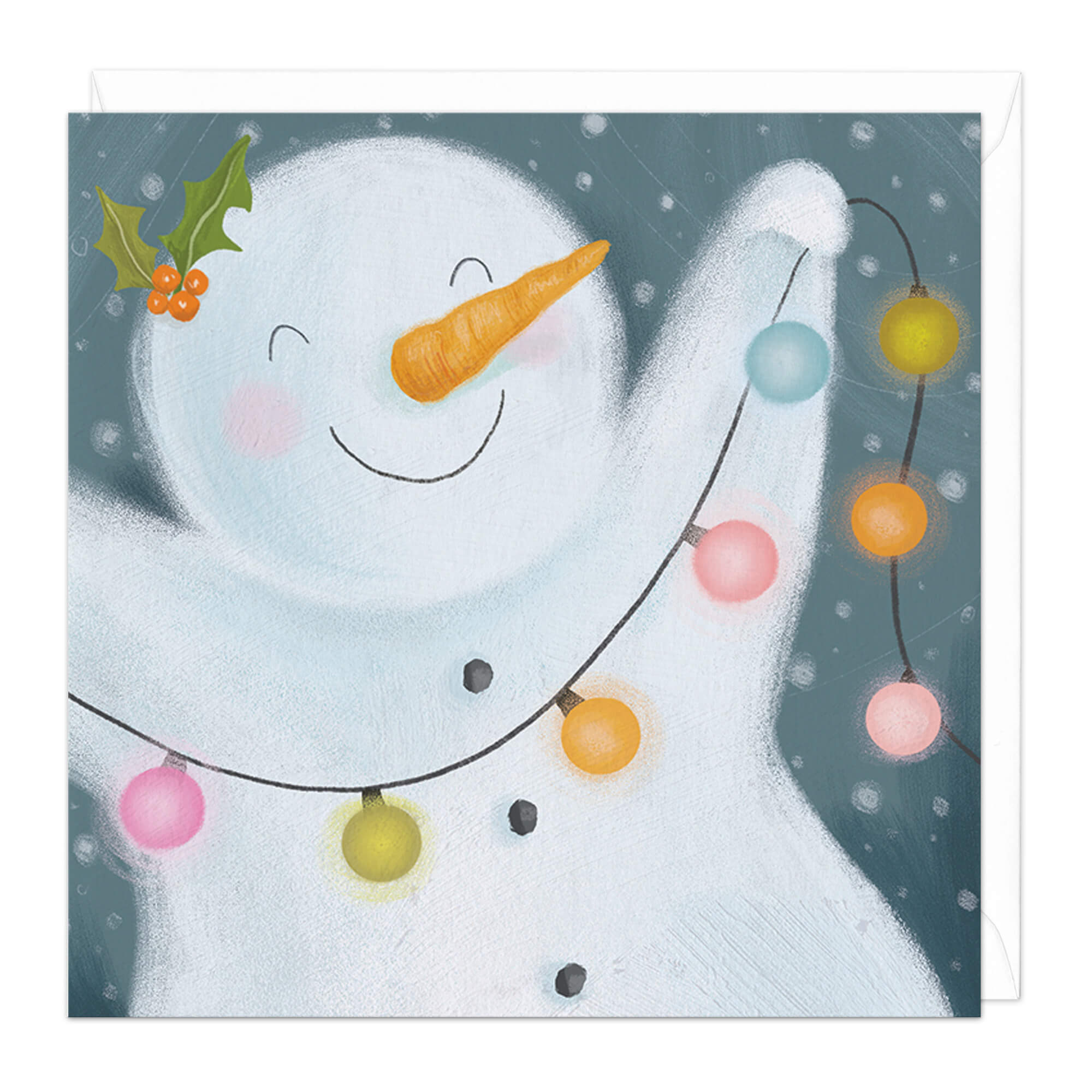 An image of Snow Lights Christmas Card Whistlefish