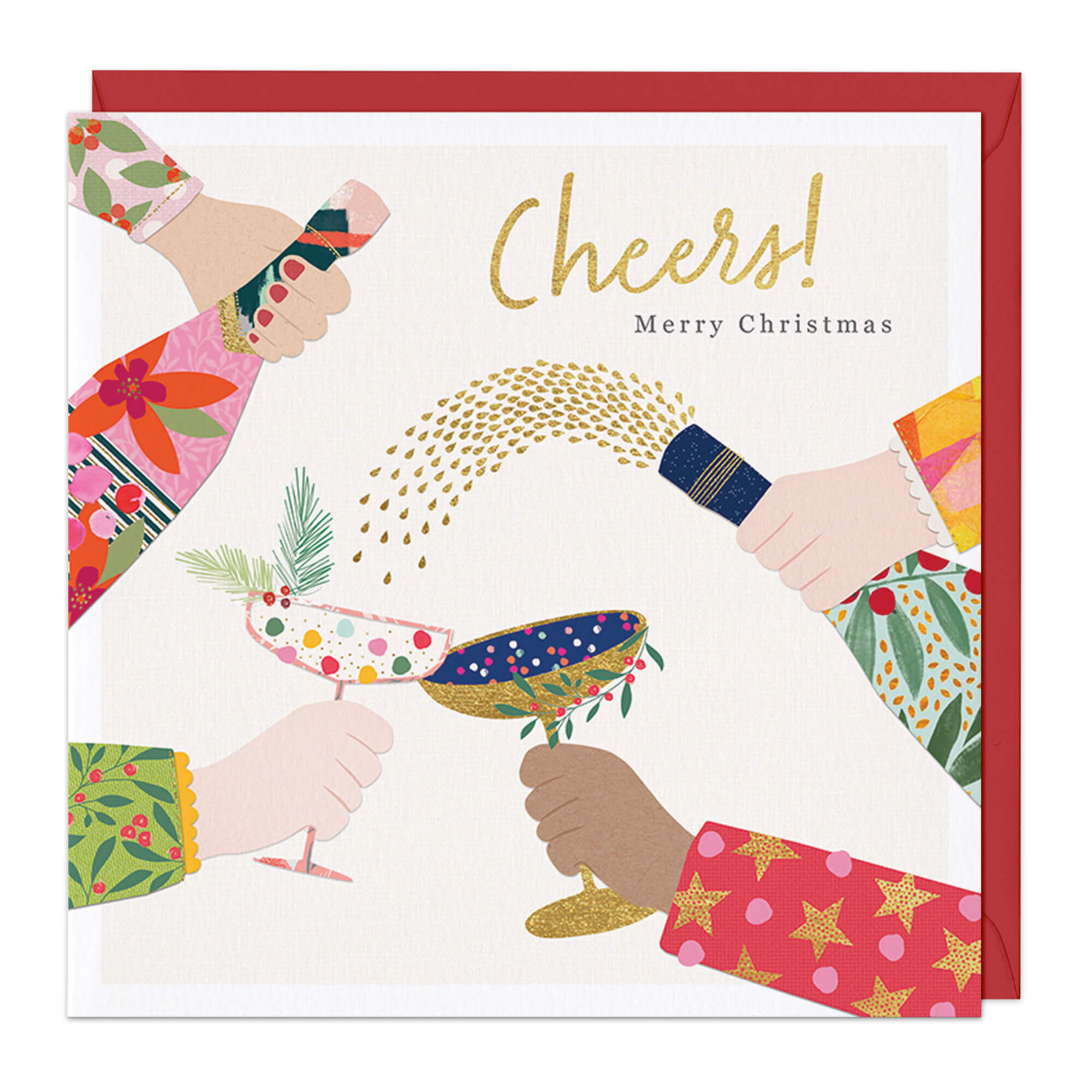 An image of Christmas Cheers Christmas Card Whistlefish