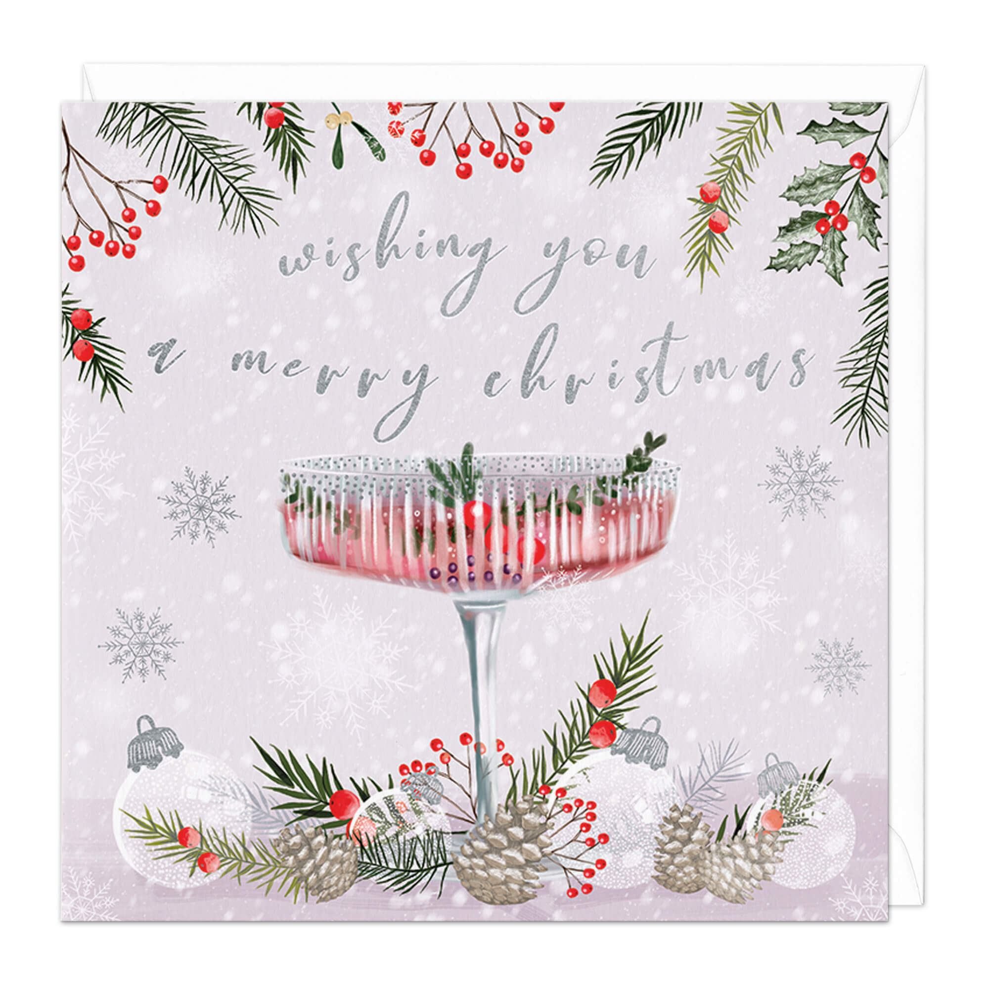 An image of Festive Tipple Christmas Card Whistlefish