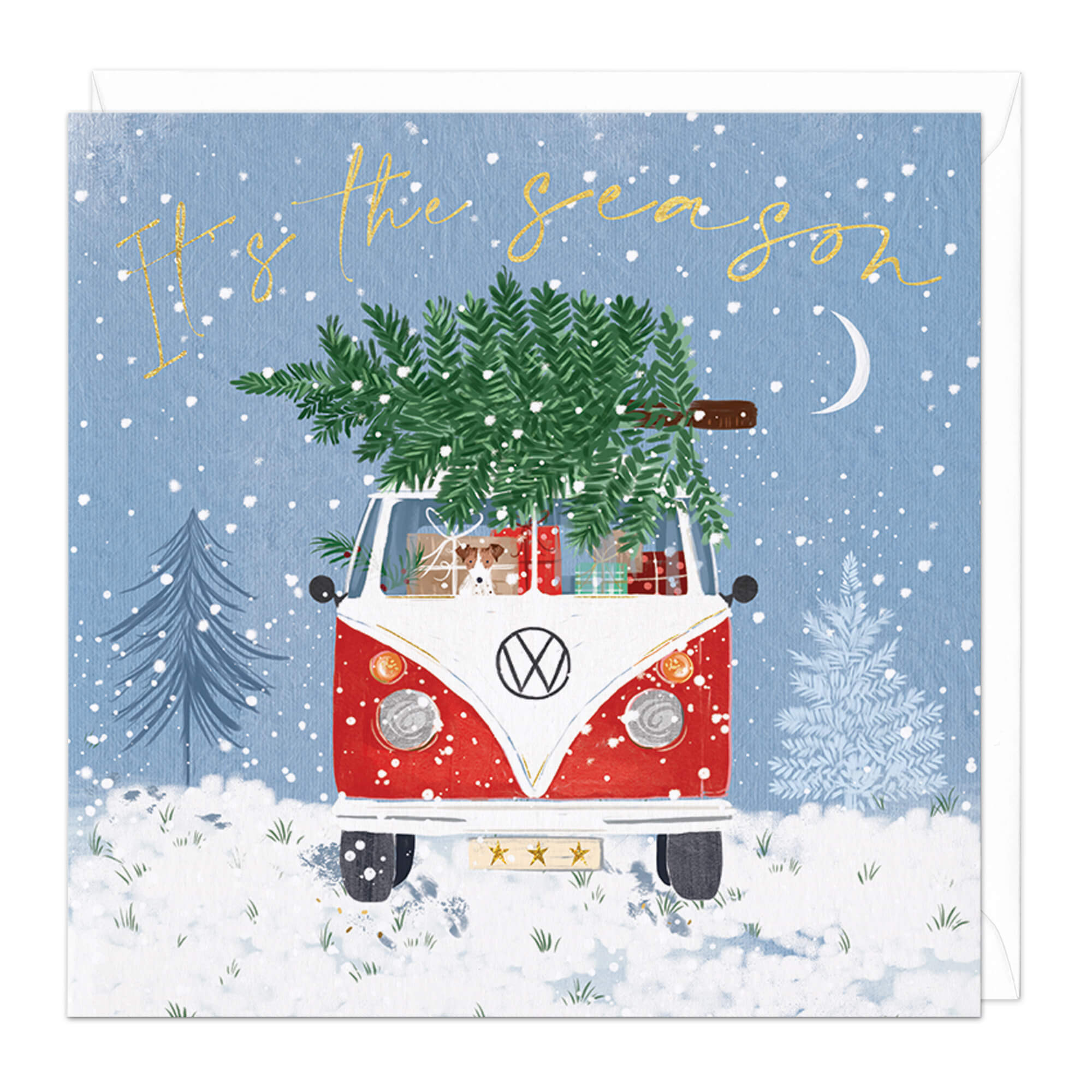 An image of Christmas Camper Christmas Card Whistlefish