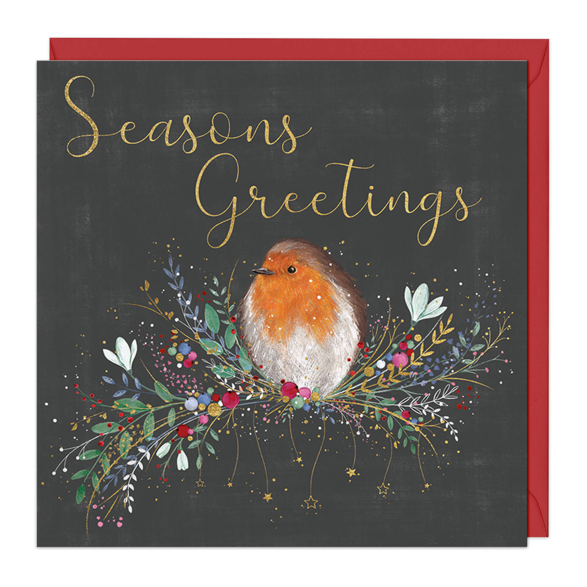 An image of Seasons Greetings Christmas Card Whistlefish