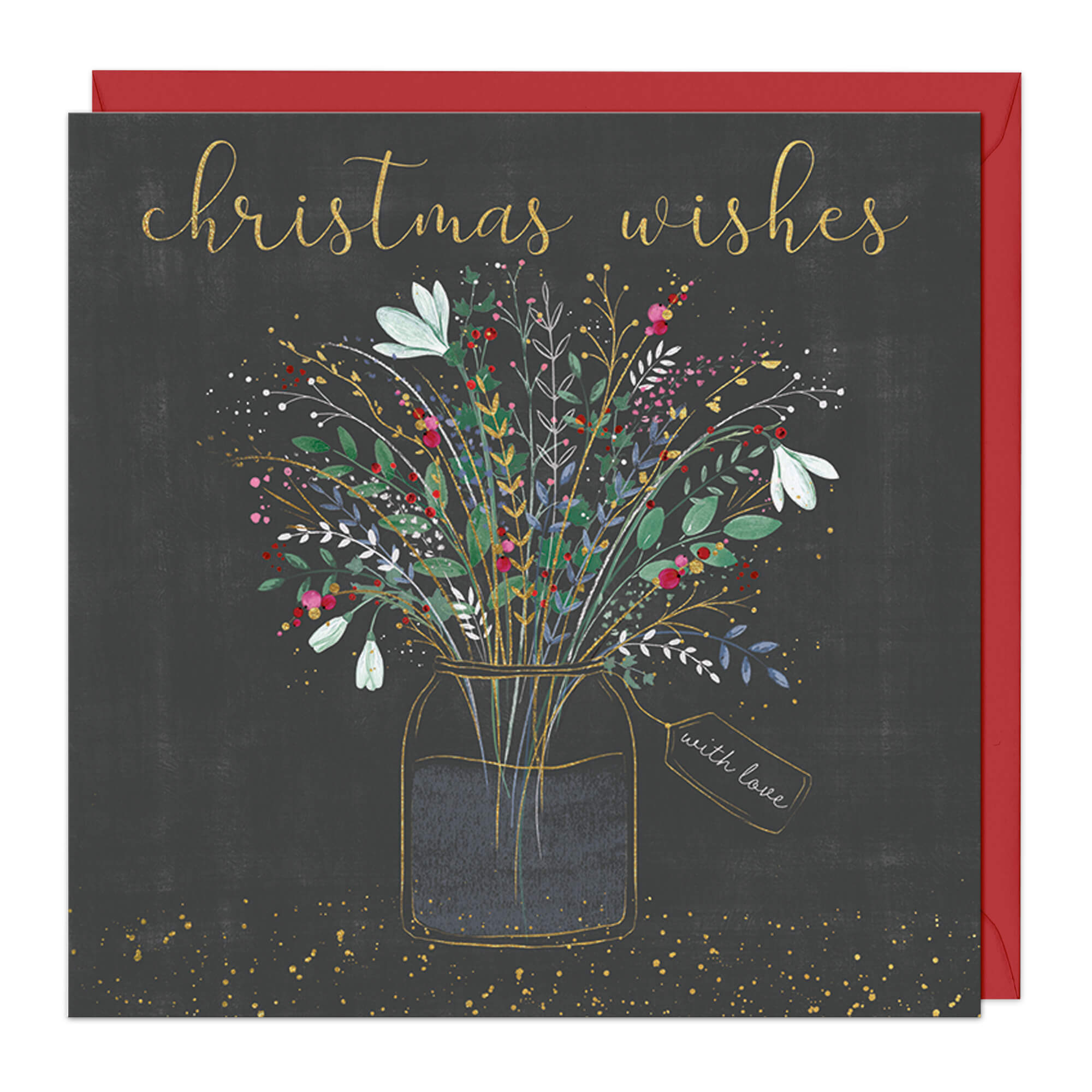 An image of Christmas Wishes Christmas Card Whistlefish