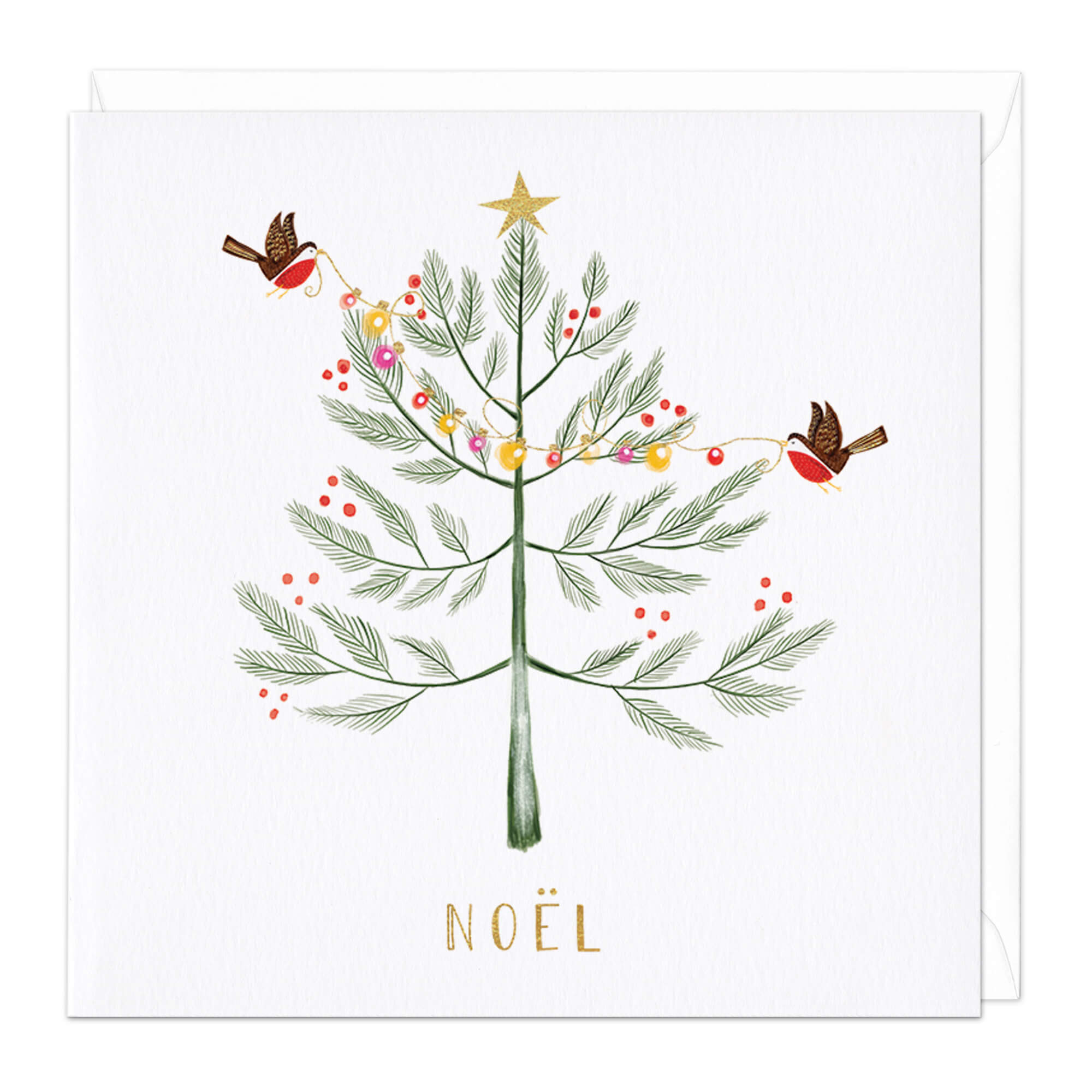 An image of Noel Tree Christmas Card Whistlefish
