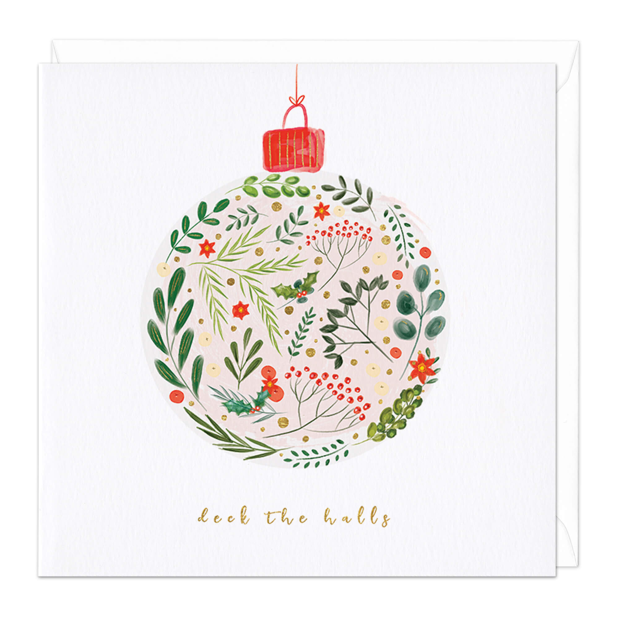 An image of Deck the Halls Christmas Card Whistlefish