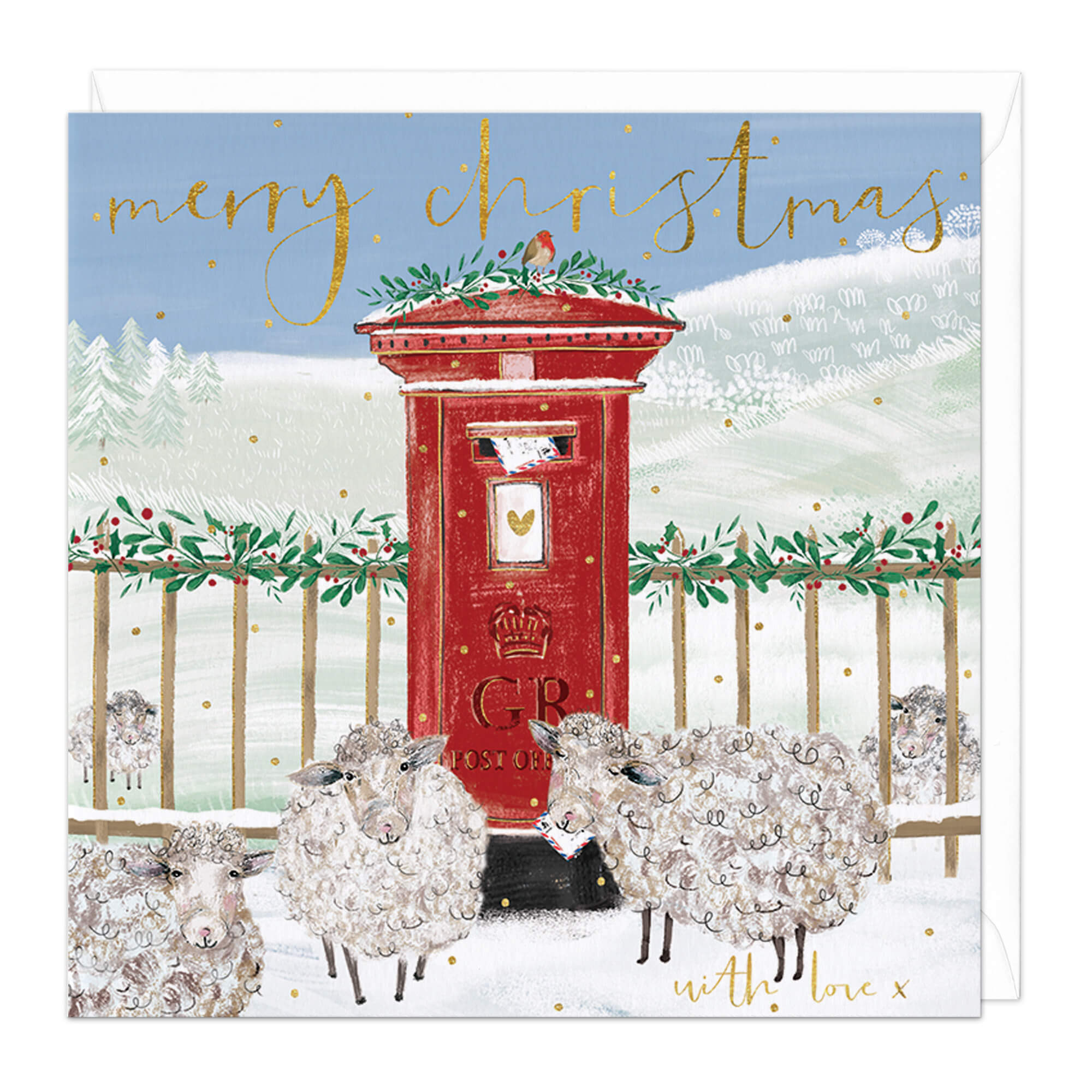 An image of Christmas Post Christmas Card Whistlefish
