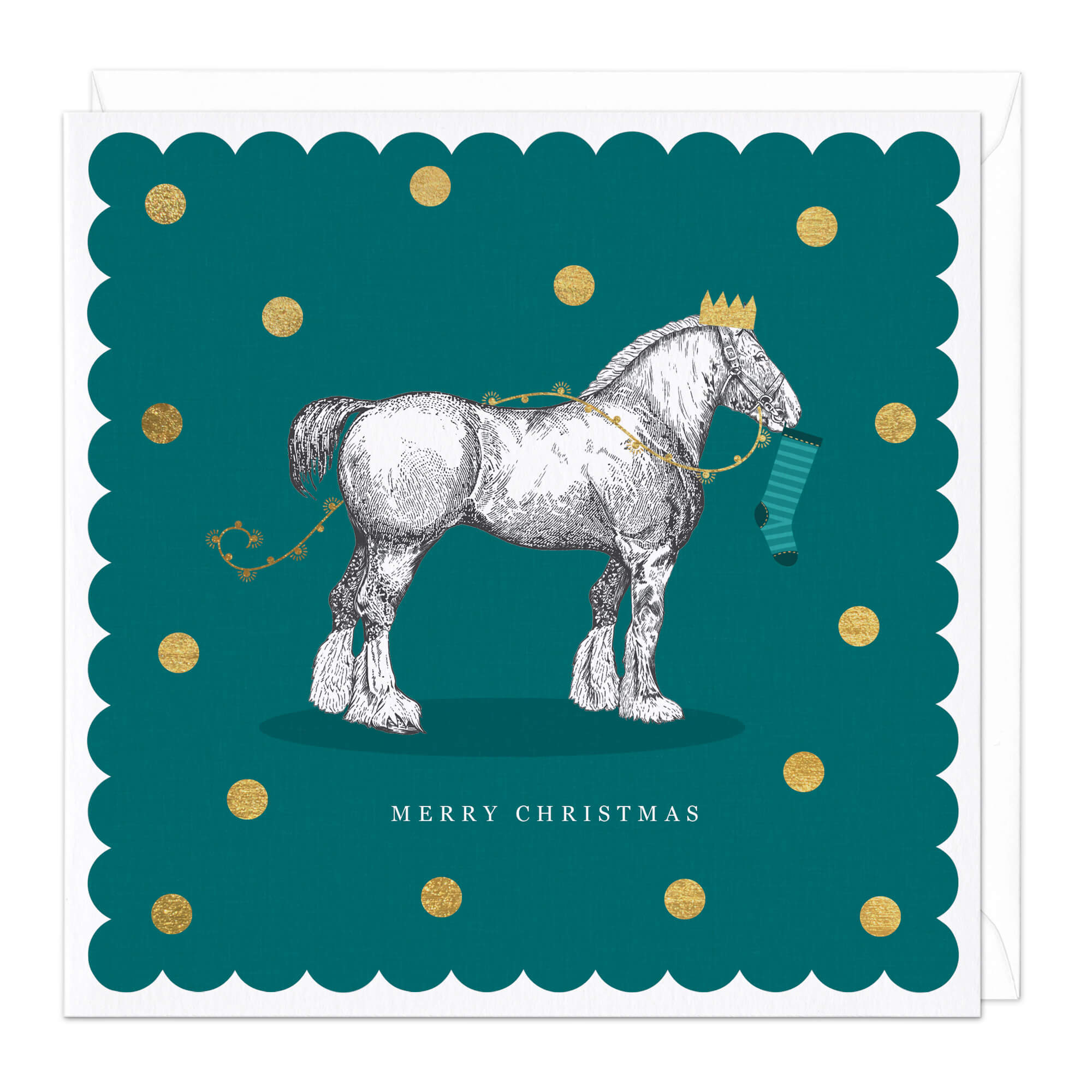 An image of Royal Clydesdale Christmas Card Whistlefish