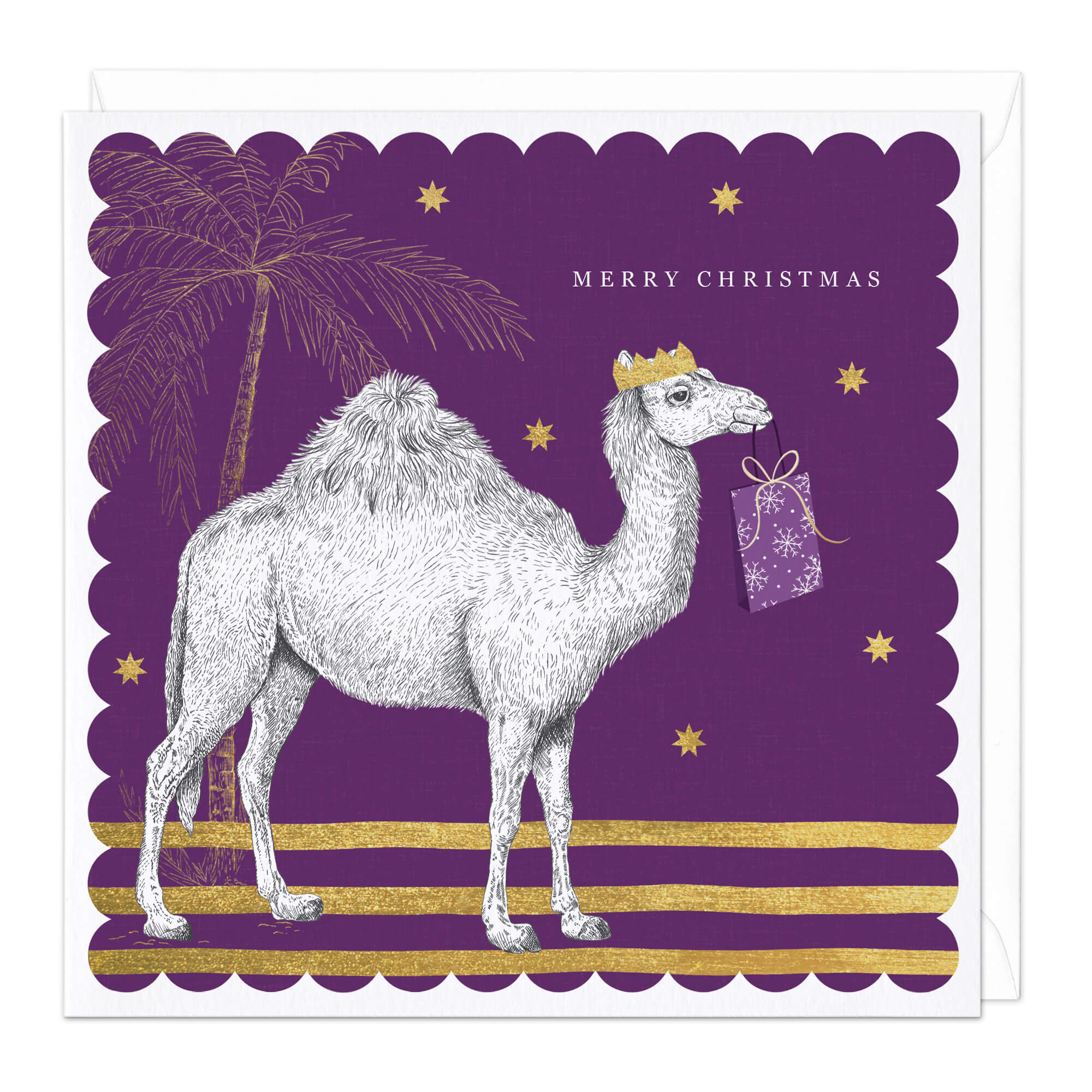 An image of Royal Camel Christmas Card Whistlefish