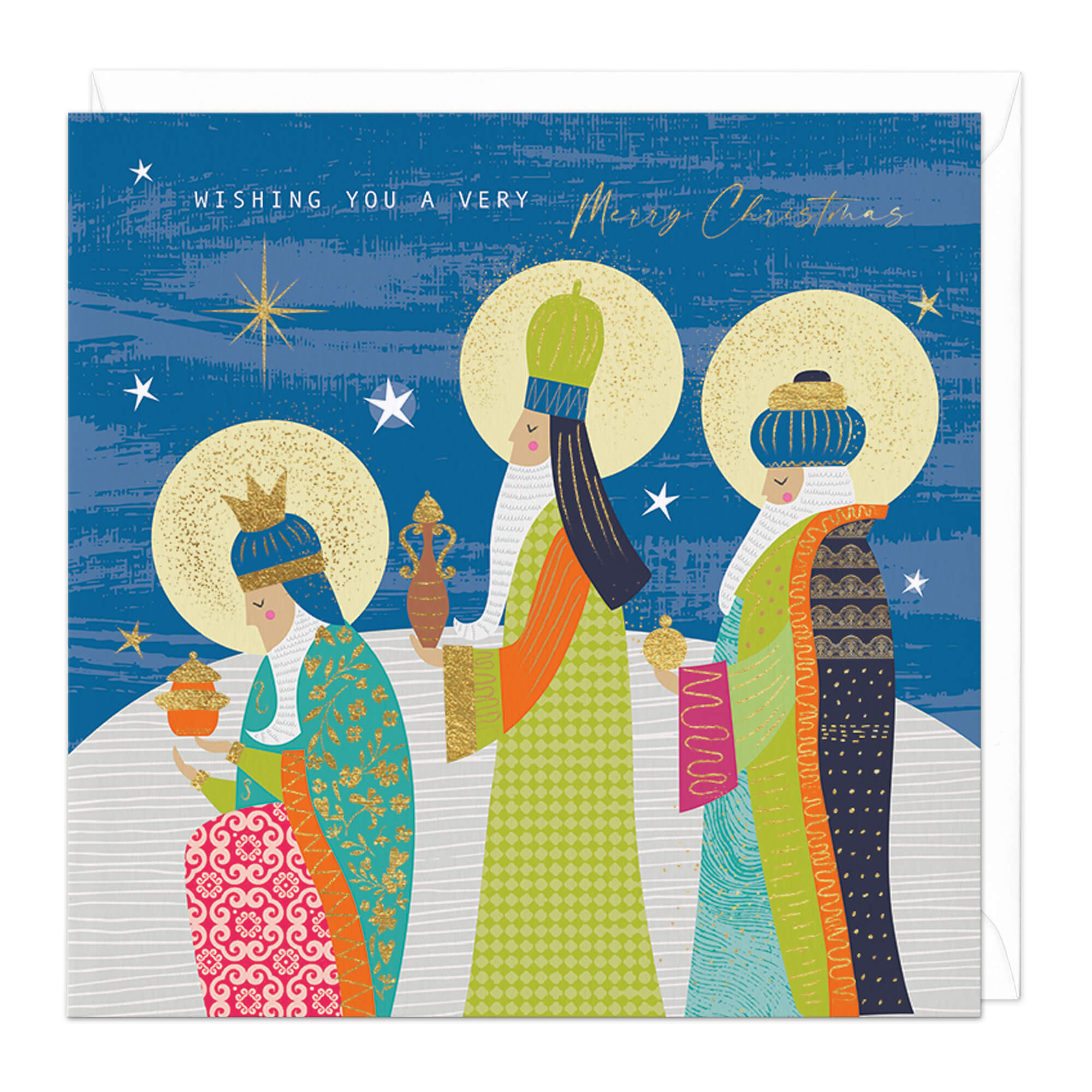 An image of We Three Kings Christmas Card Whistlefish