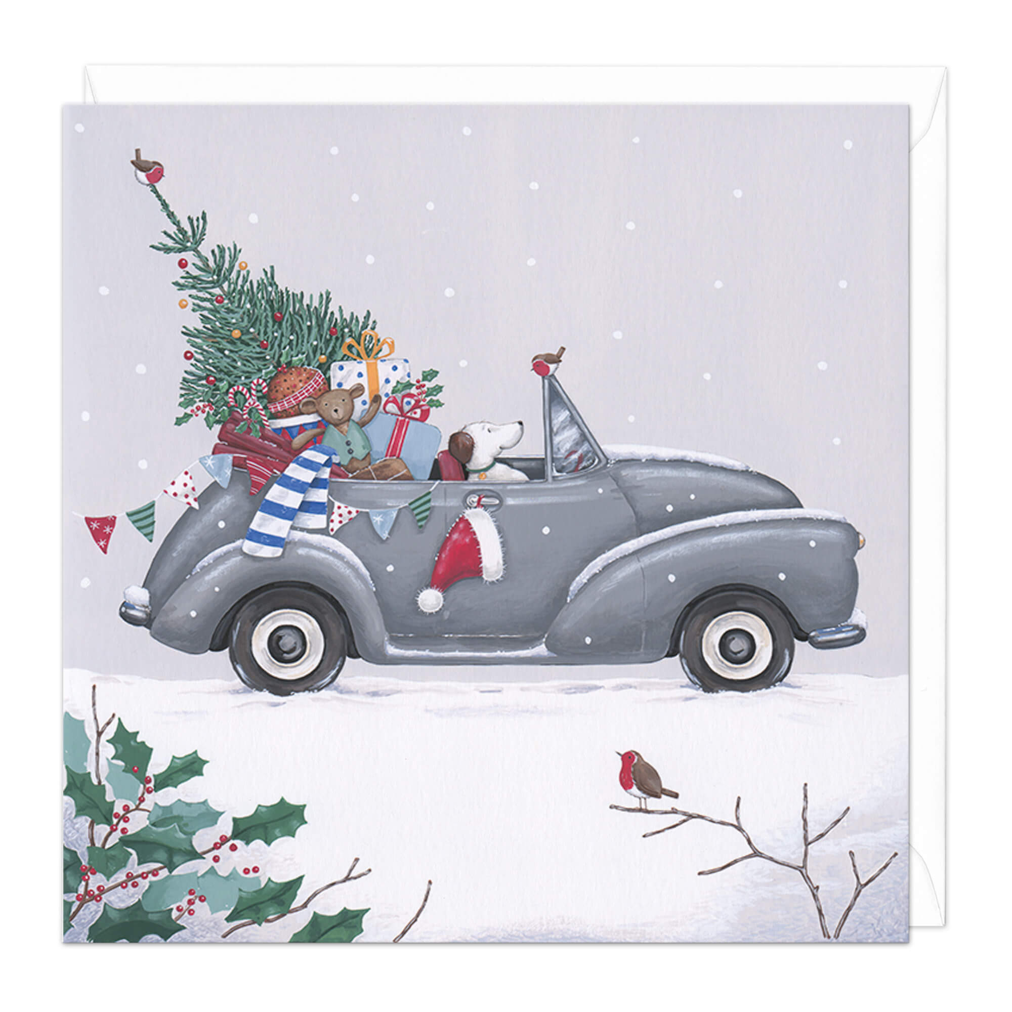 An image of Packed Ready for the Journey Christmas Card Whistlefish