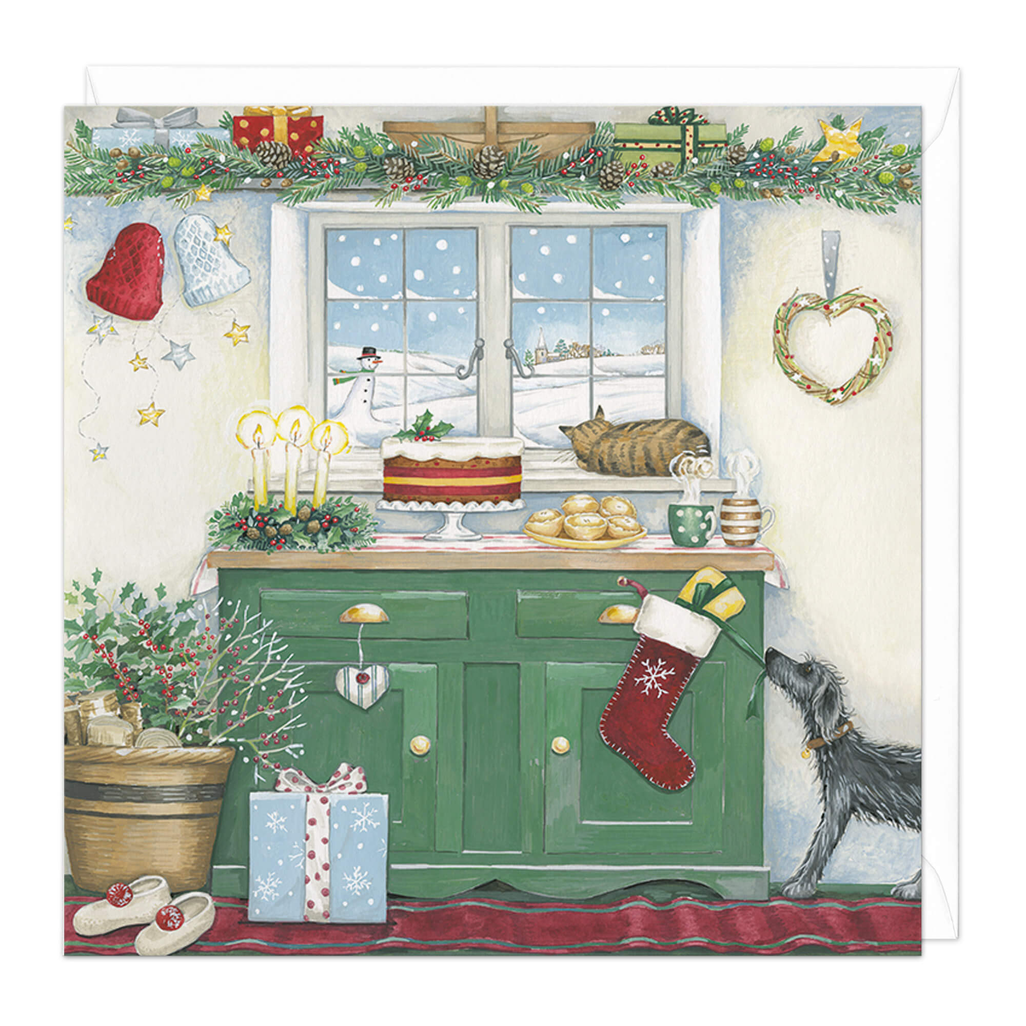 An image of Christmas Kitchen Christmas Card Whistlefish