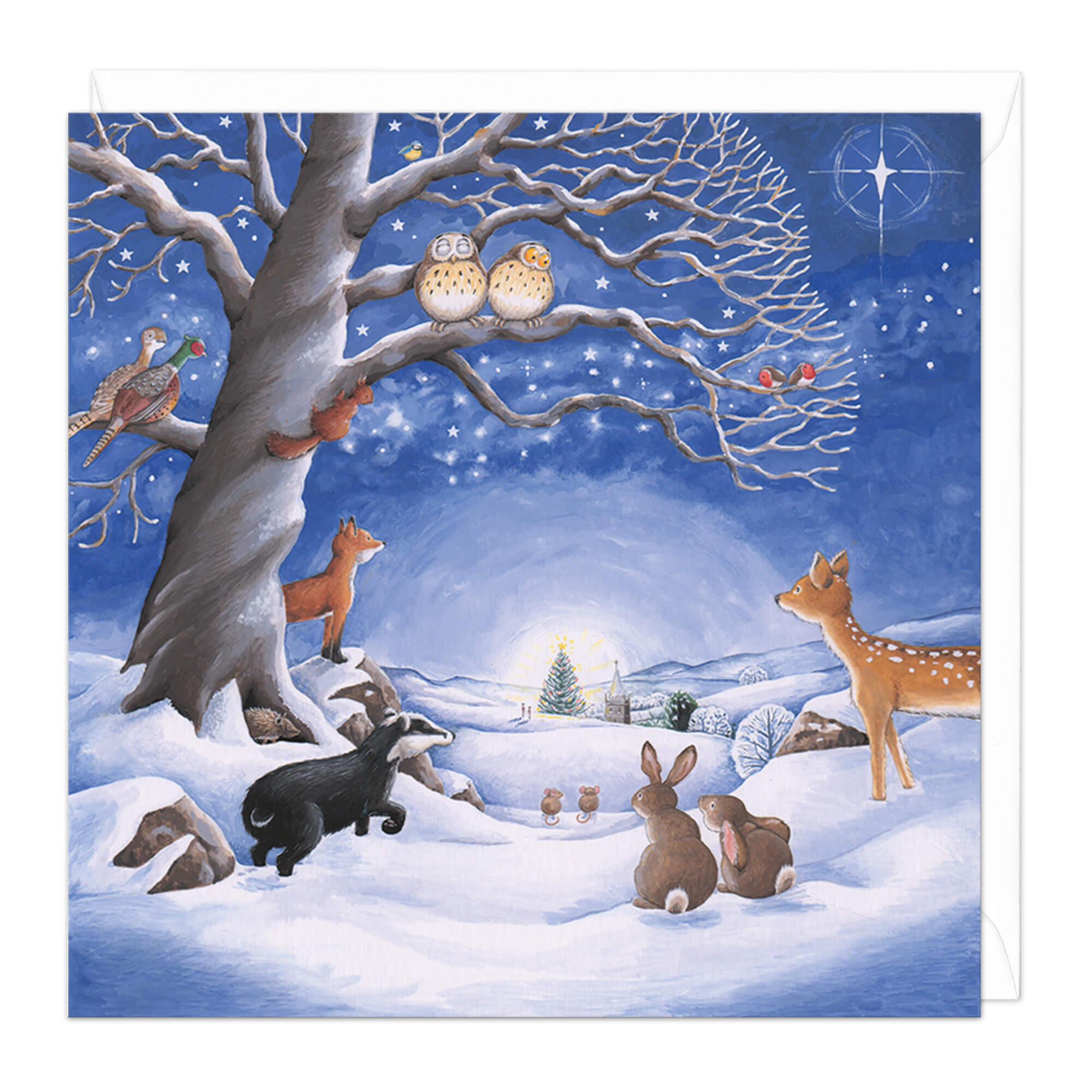 An image of Woodland Friends Christmas Card Whistlefish