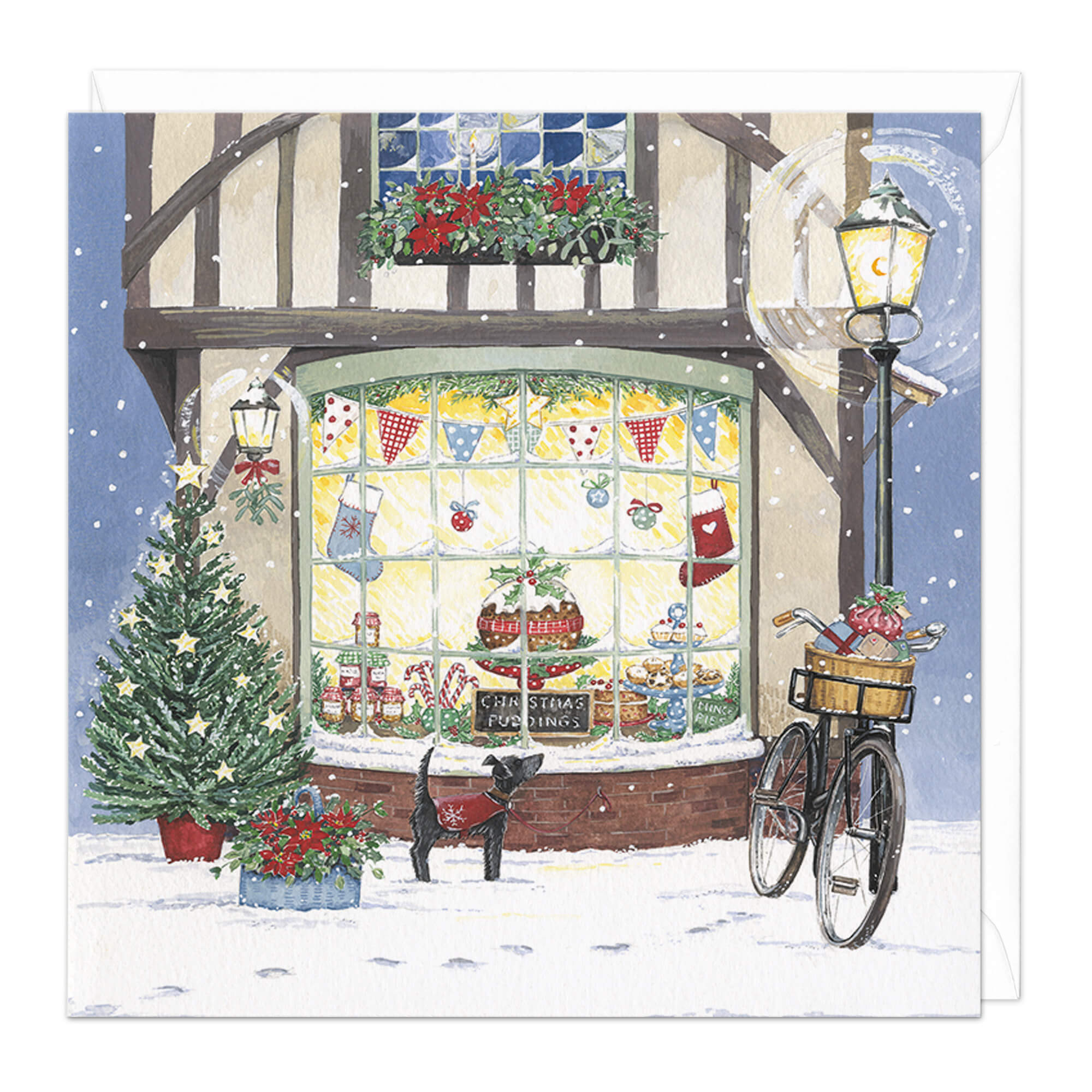 An image of The Pudding Shop Christmas Card Whistlefish