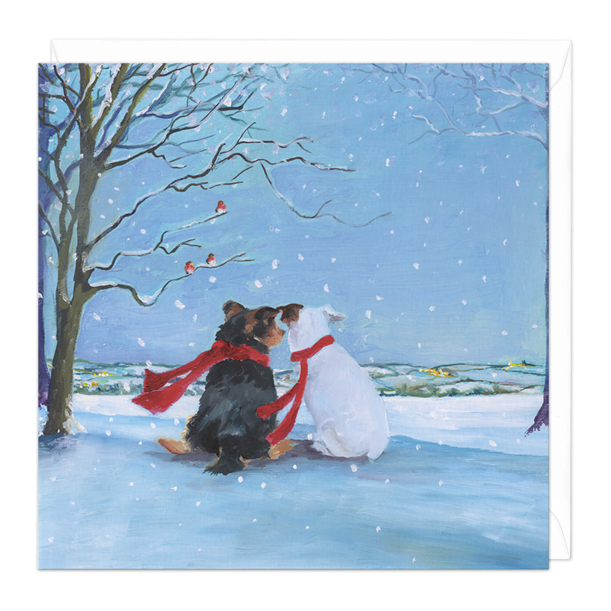 An image of Christmas Canine Companions Christmas Card Whistlefish
