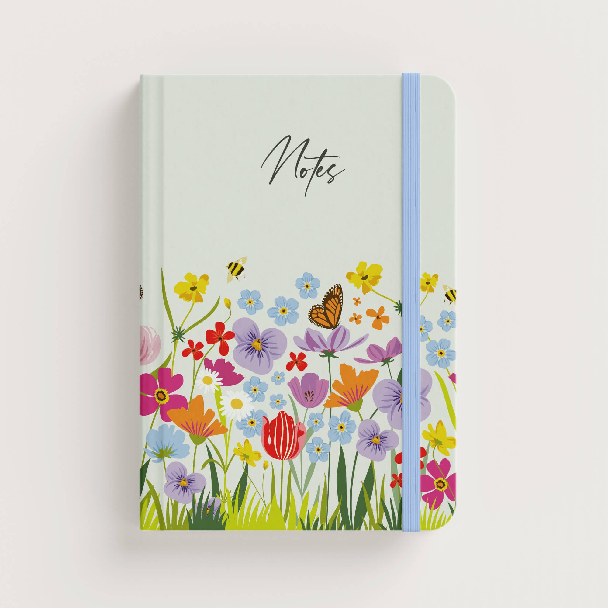 An image of Wild Flowers A5 Notebook Whistlefish