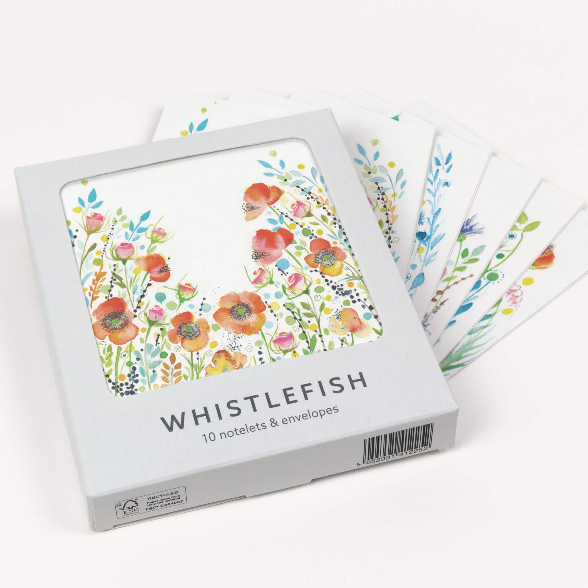 Box of 10 Wildflower Notelet Box