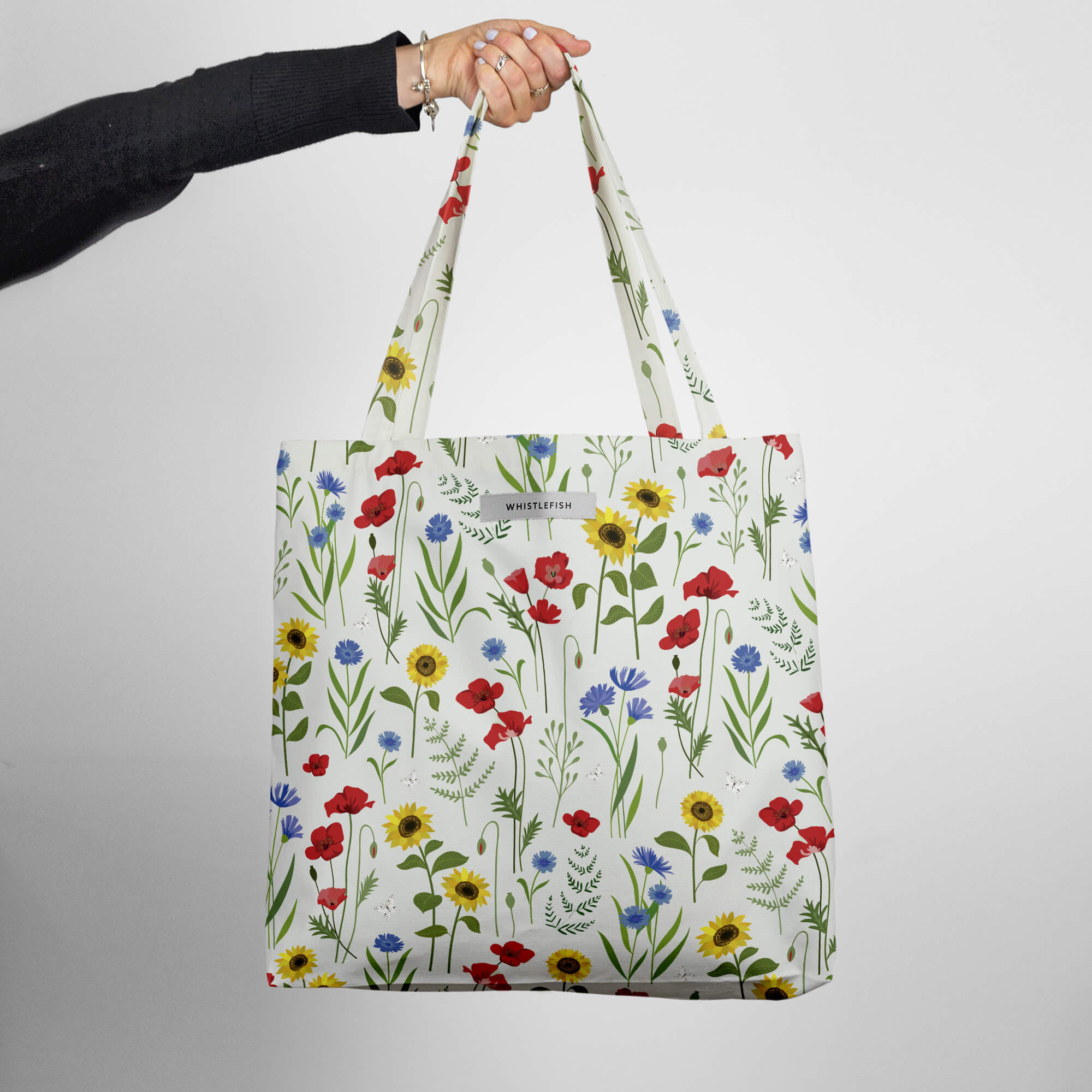 An image of Wild Flowers Tote Bag Whistlefish
