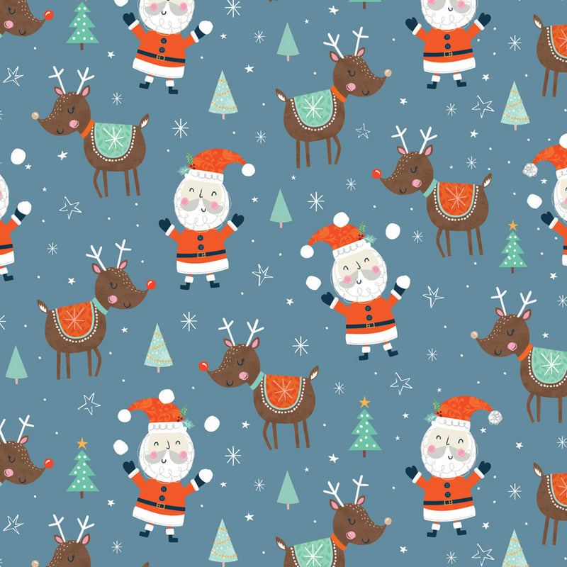 father christmas wrapping paper