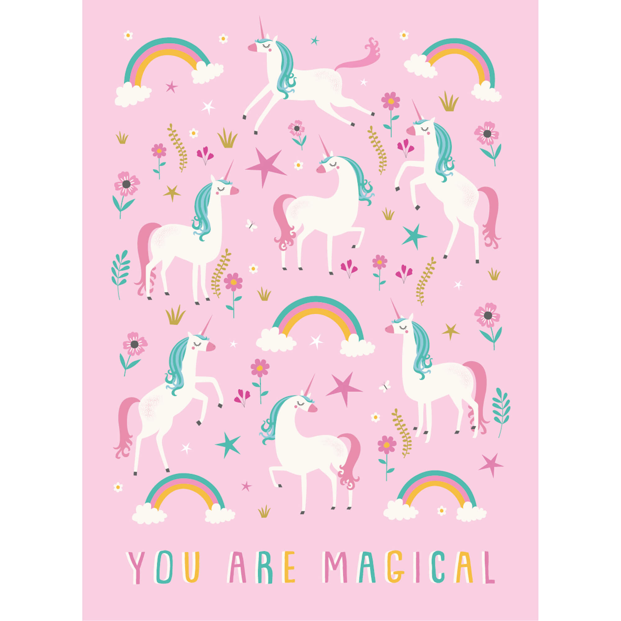 An image of You Are Magical Art Print for Children Whistlefish