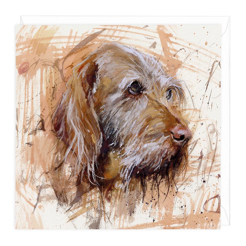 An image of Wirehaired Vizsla Art Card Whistlefish