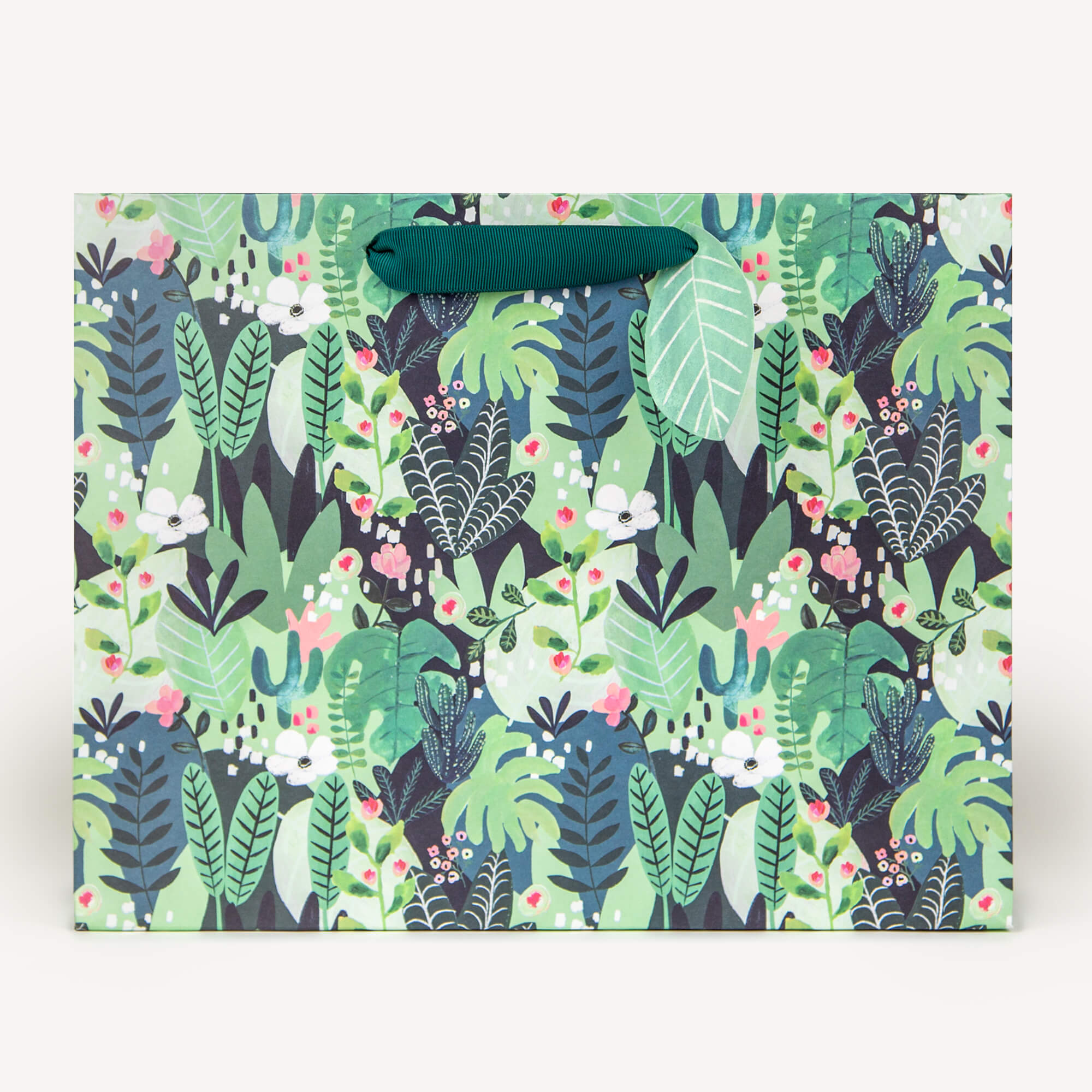 An image of Jungle Floral Large Gift Bag Whistlefish