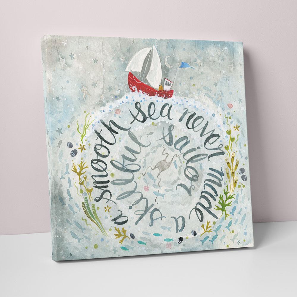 An image of A Skillful Sailor Canvas Art Whistlefish