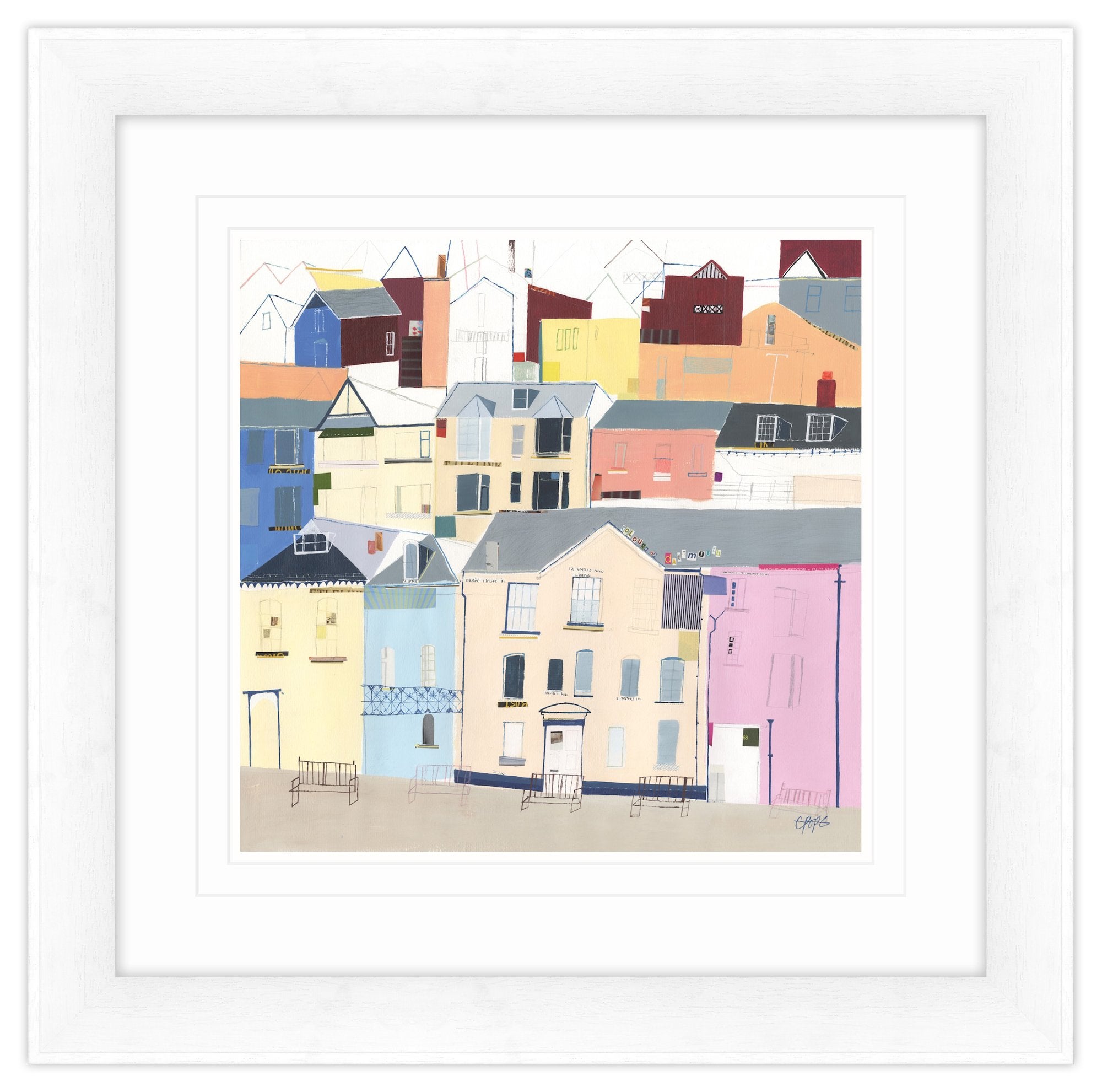 An image of Colours of Dartmouth Framed Whistlefish