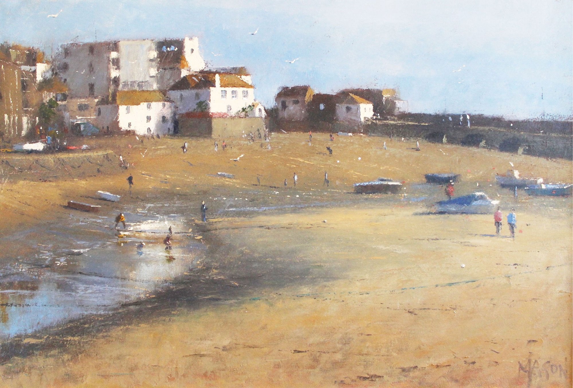 An image of Harbour Beach Print Whistlefish