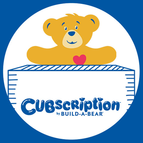 clipart of a bear behind cubscription box 