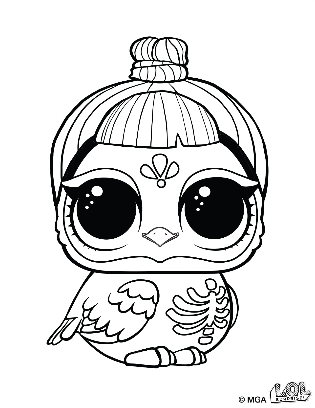 LOL surprise coloring page, LOL doll coloring pages, LOL surprise, LOL  pets coloring page