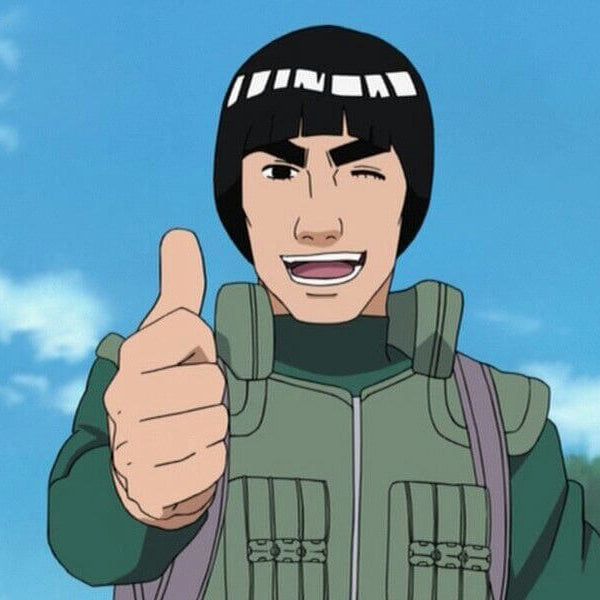 Rock Lee thumbs up