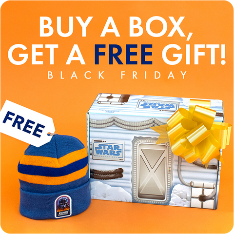 buy a star war box, get a free gift - black friday