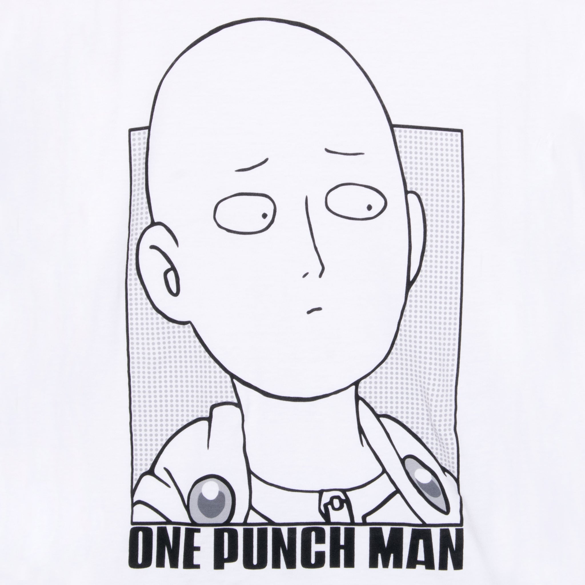 Culturefly One Punch Man Saitama Line Art Junior S T Shirt