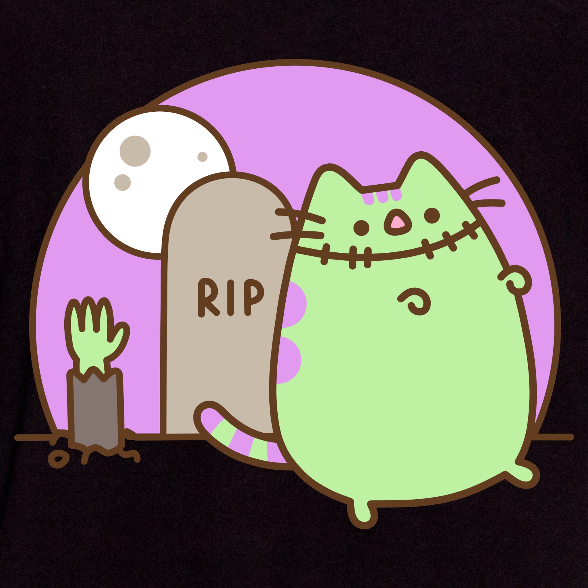 pusheen zombie